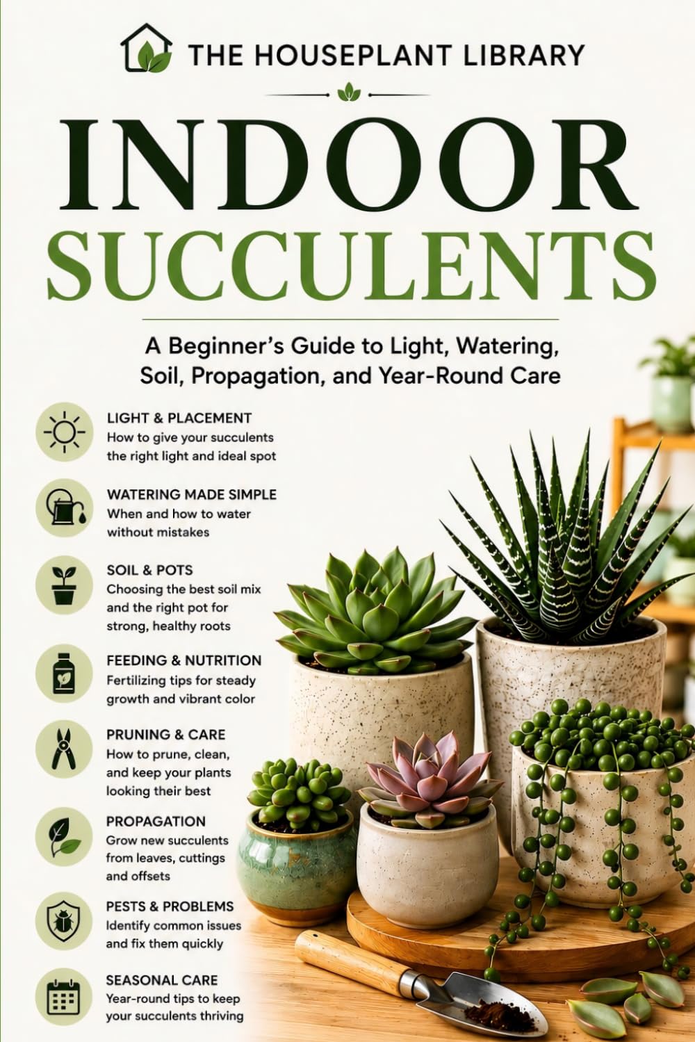 Indoor Succulents: A Beginner's Guide to Light, Watering, Soil, Propagation, and Year-Round Care: 4 baixar o livro de graça
