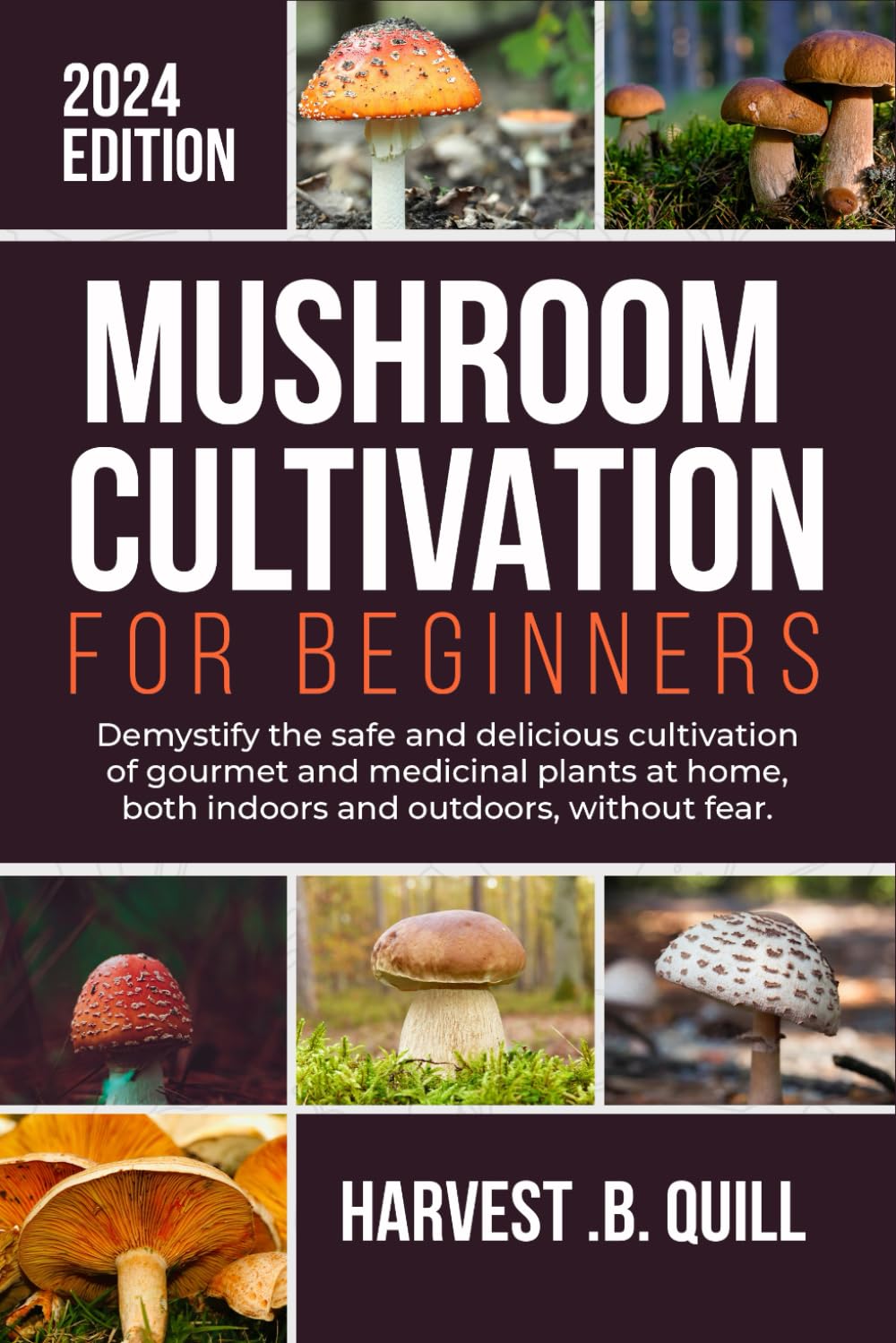 MUSHROOM CULTIVATION FOR BEGINNERS: Demystify the safe and delicious cultivation of gourmet and medicinal plants at home, both indoors and outdoors, without fear. baixar o livro de graça