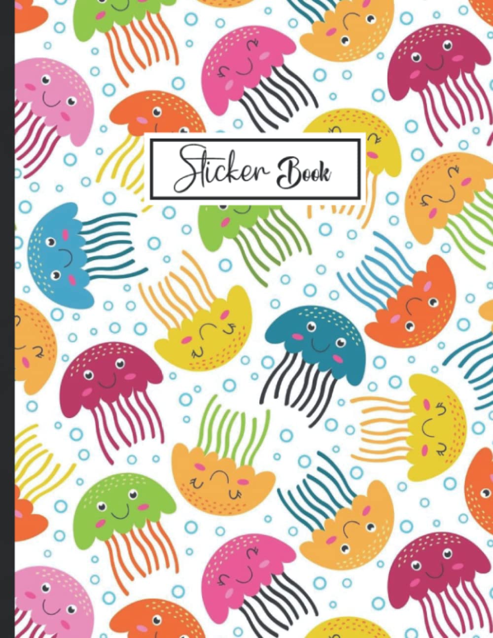 capítulo por capítulo baixar Sticker Book: Blank Sticker Collection Book for Girls with Jellyfish.