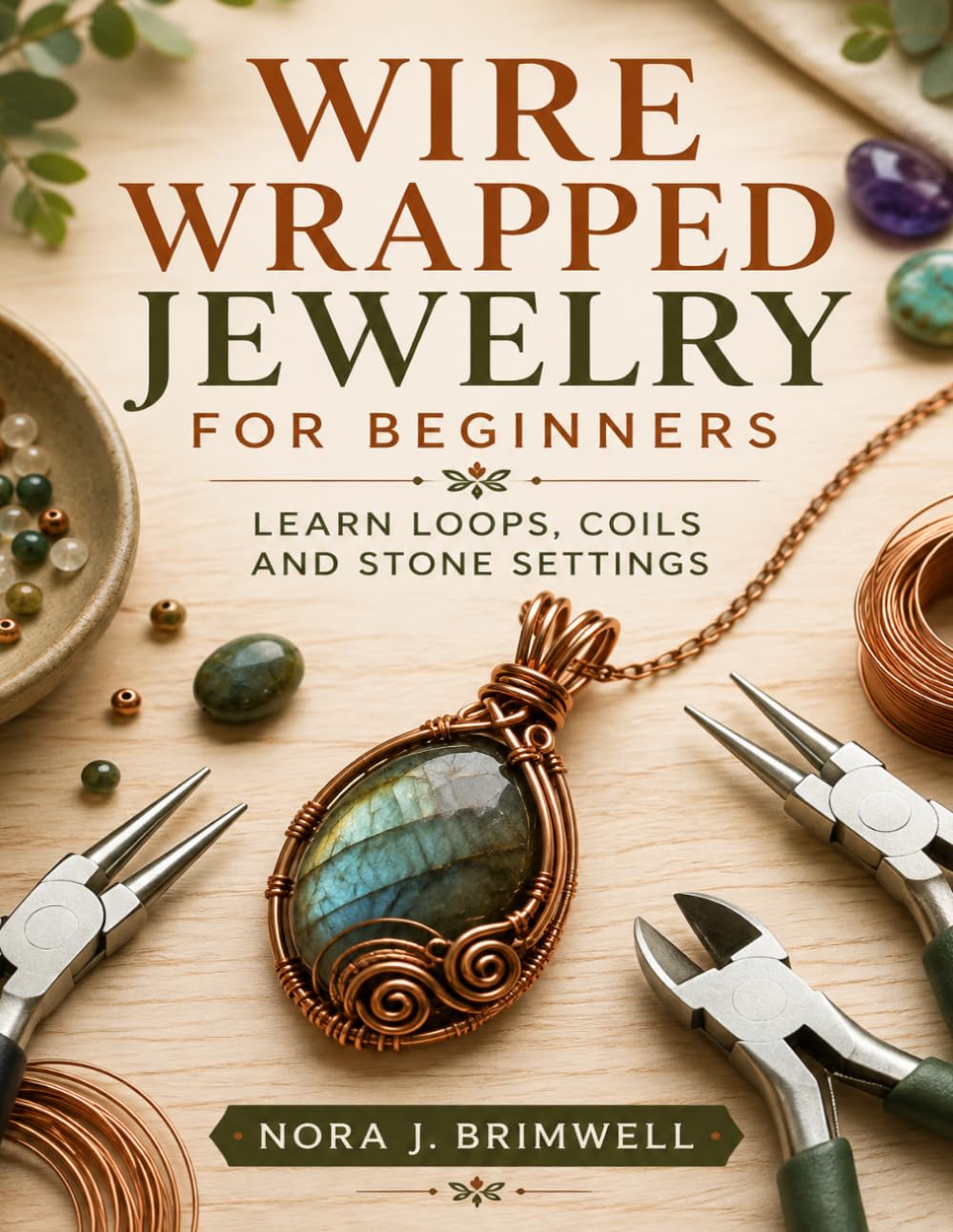 capítulo por capítulo baixar Wire Wrapped Jewelry For Beginners: Learn Loops, Coils and Stone Settings