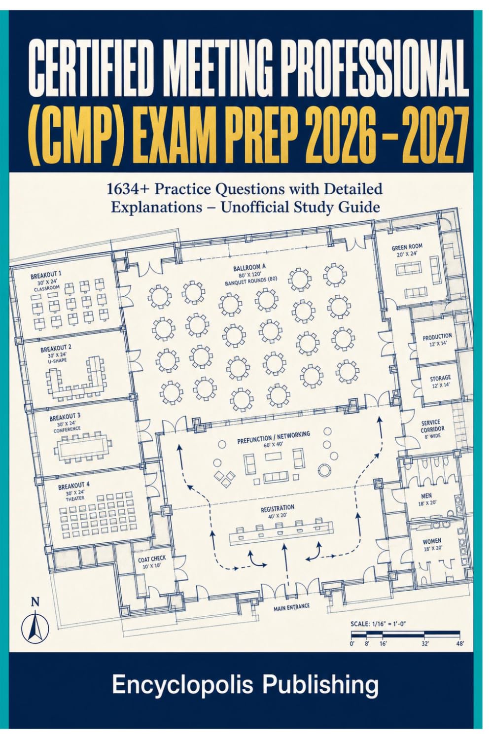 Certified Meeting Professional (CMP) Exam Prep 2026 - 2027: 1,634+ Practice Questions with Detailed Explanations – Unofficial Study Guide baixar livro de graça