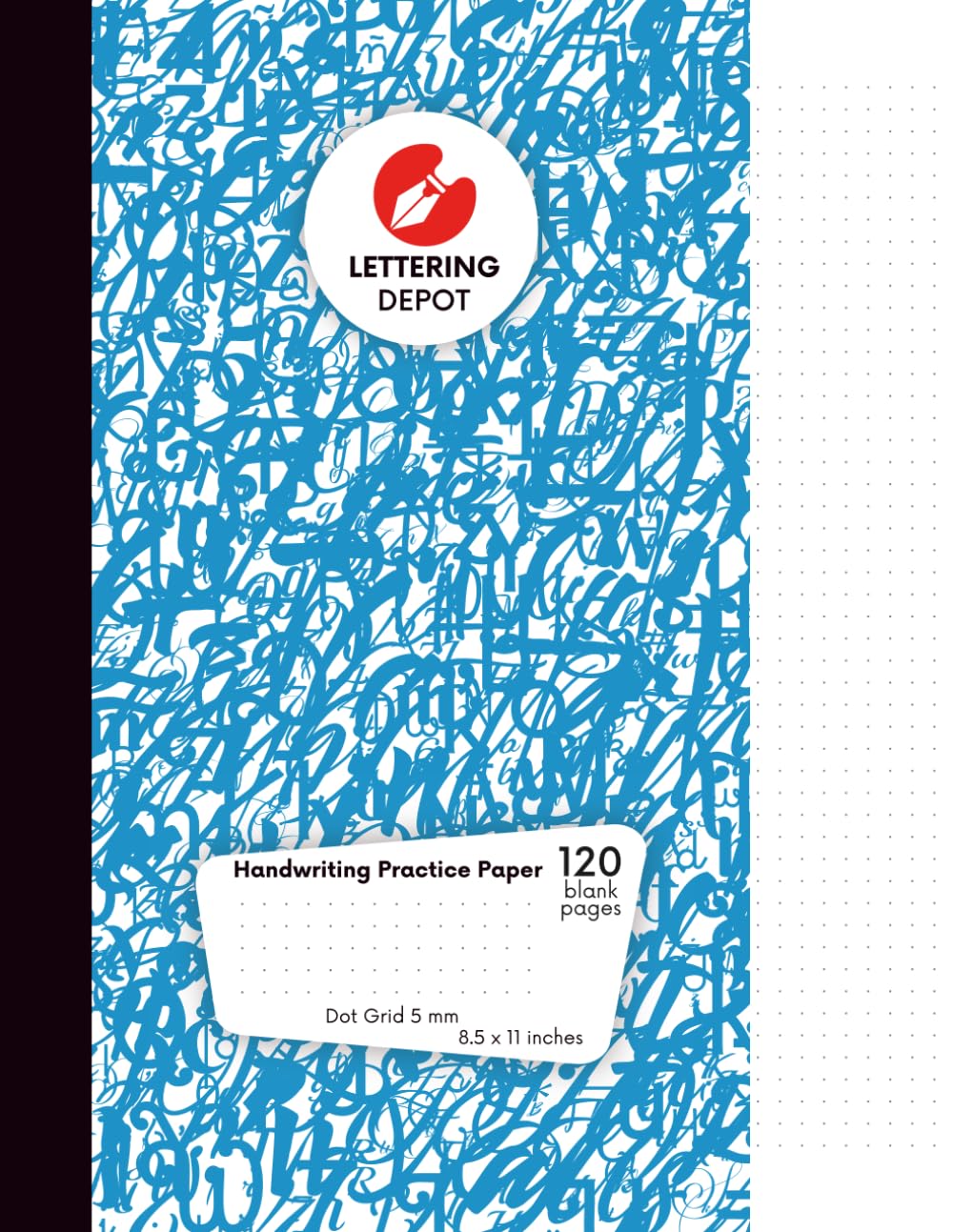 Handwriting Practice Paper 120 Pages 5mm Dot Grid: NotePad ideal for modern Lettering Practice, Journaling, sketching artists and teachers baixar o livro de graça