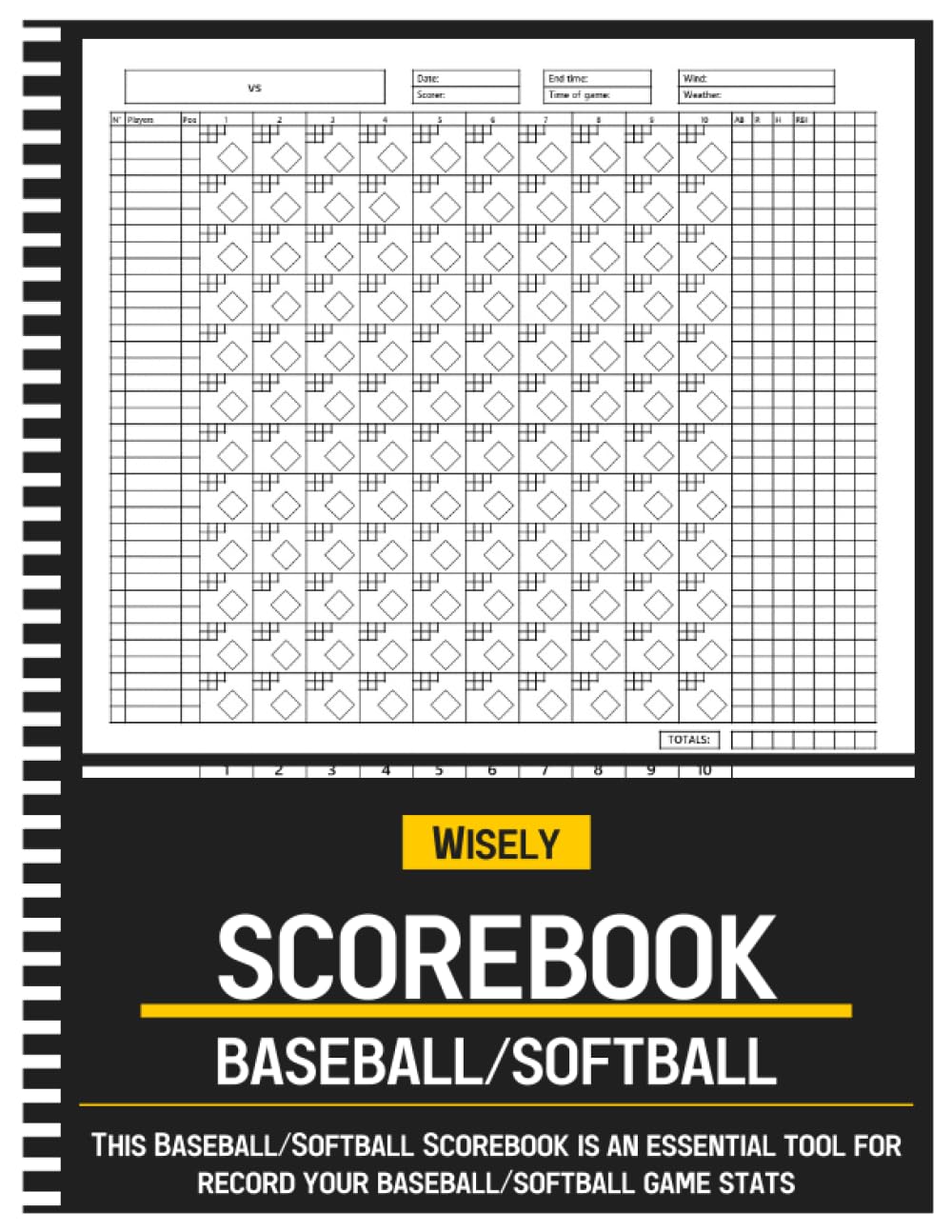 Baseball/Softball Scorebook: Scorekeeper Book to Track Your Game Stats baixar o livro de graça