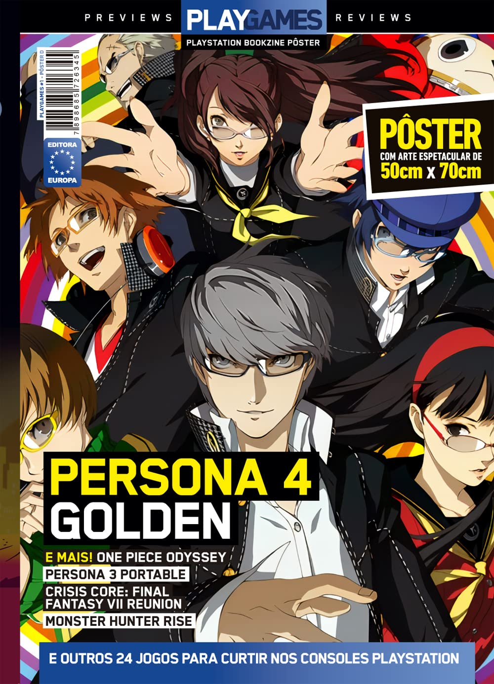 Persona 4 Golden - Superpôster PlayGames baixar livro de graça