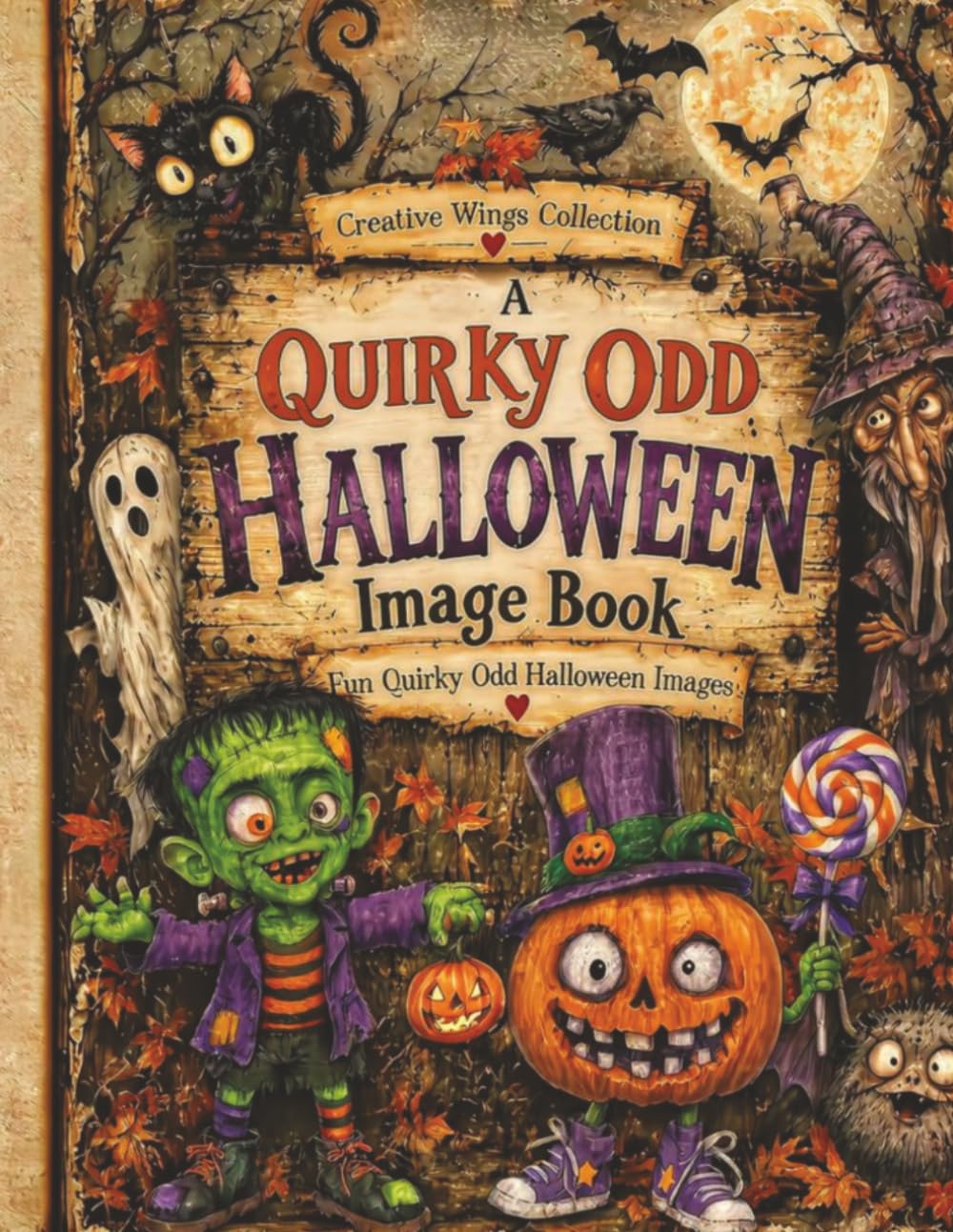 capítulo por capítulo baixar Quirky Odd Halloween Image Book: Fun Silly Quirky Odd Halloween Images