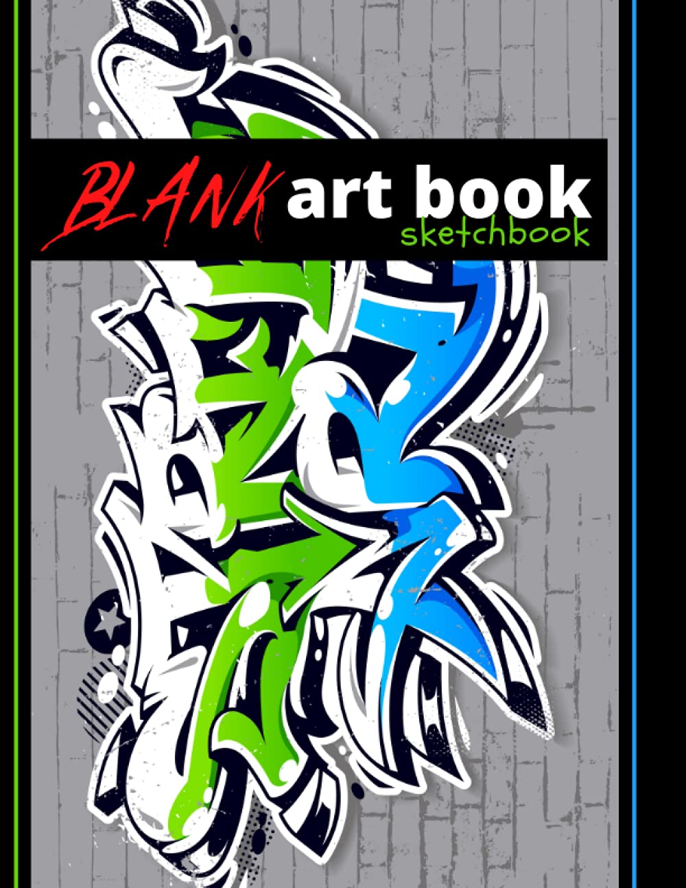 ler totalmente Blank Art Book Sketchbook: Excellent 100 All Blank Framed White Pages. Perfect For Fashion Design, Drawing, Sketching, Doodling, Painting, and Tattooists.