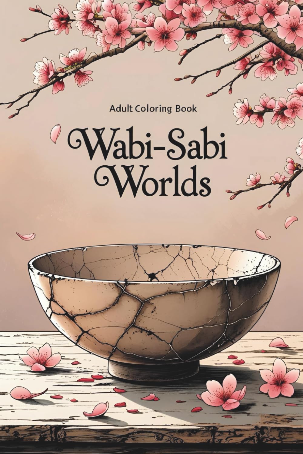 Wabi-Sabi Worlds: A Mindful Coloring Book of Imperfect Beauty, Nature, and Tranquil Decay for Adults baixar livro de graça