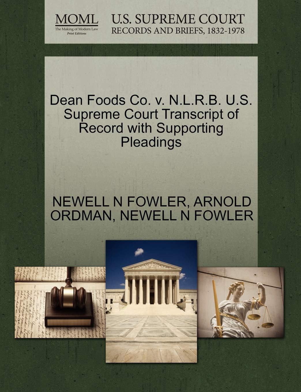 Dean Foods Co. v. N.L.R.B. U.S. Supreme Court Transcript of Record with Supporting Pleadings baixar livro de graça