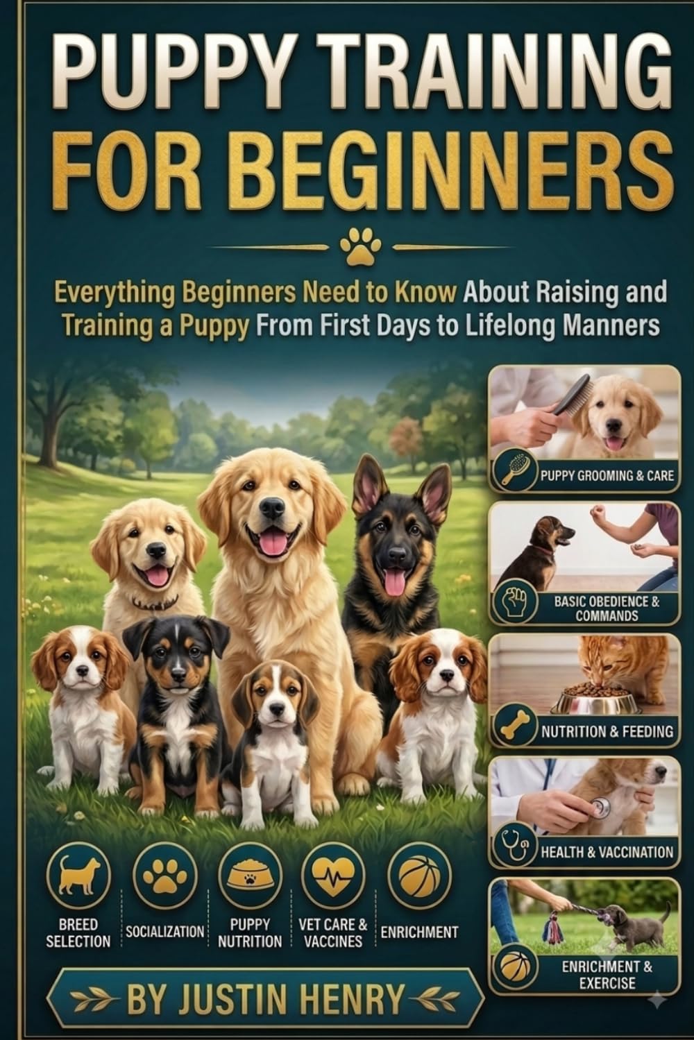 Puppy Training for Beginners: Everything Beginners Need to Know About Raising and Training a Puppy From First Days to Lifelong Manners baixar livro de graça