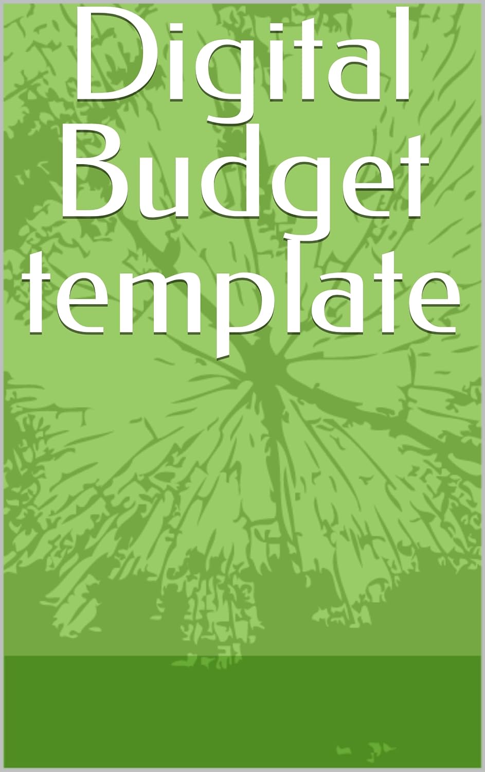 Digital Budget template (English Edition) baixar livro de graça