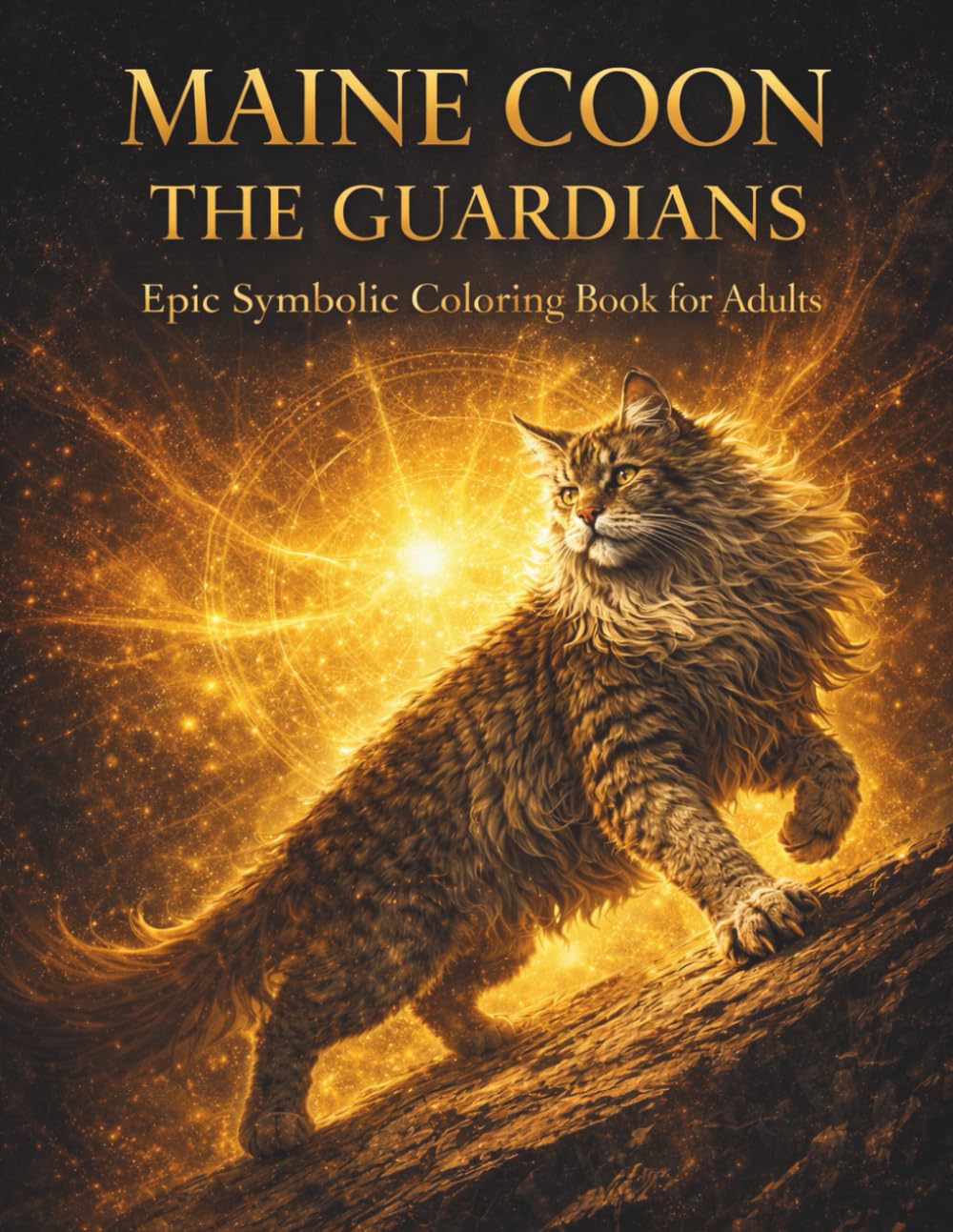 MAINE COON – THE GUARDIANS: Epic Symbolic Coloring Book for Adults | 33 Unique Archetypal Realms: Epic Symbolic Coloring Book for Adults Featuring 33 Unique Realms of Power and Myth baixar o livro de graça