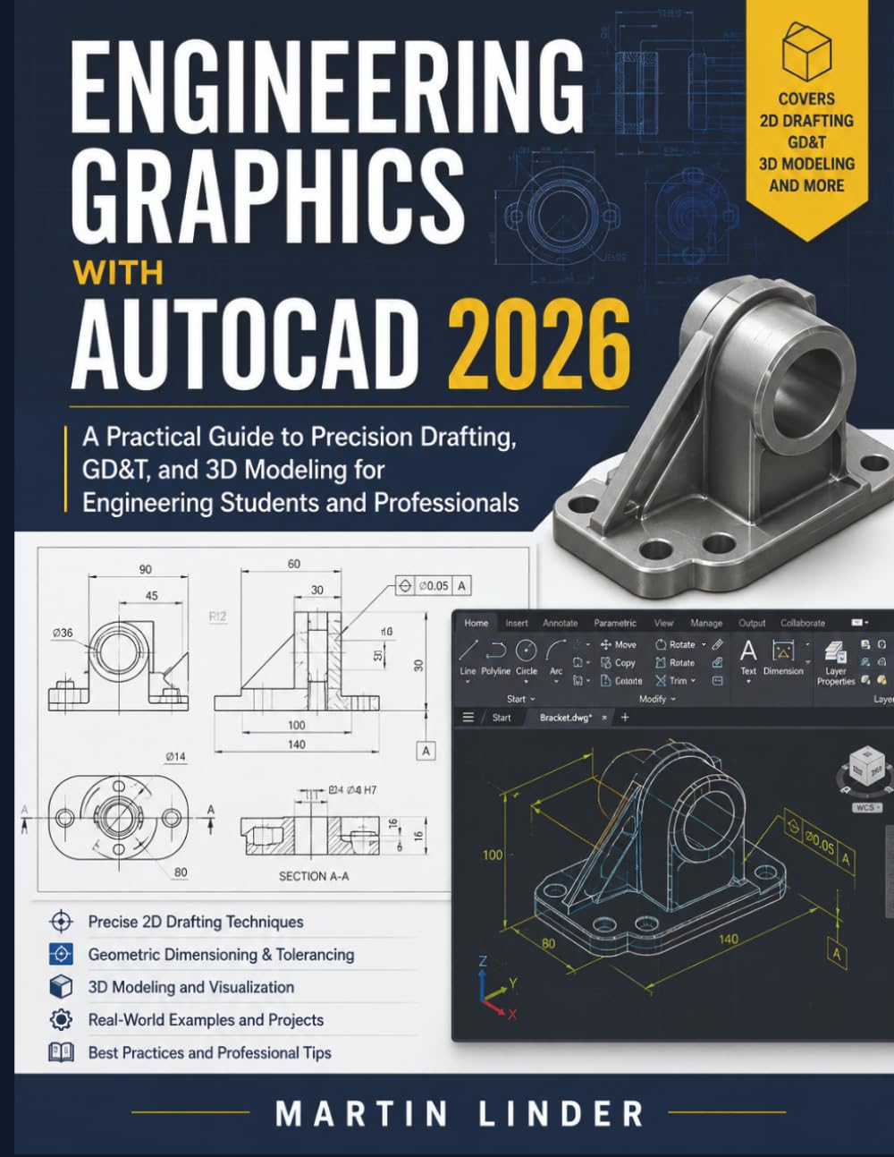 ler totalmente Engineering Graphics with AUTOCAD 2026