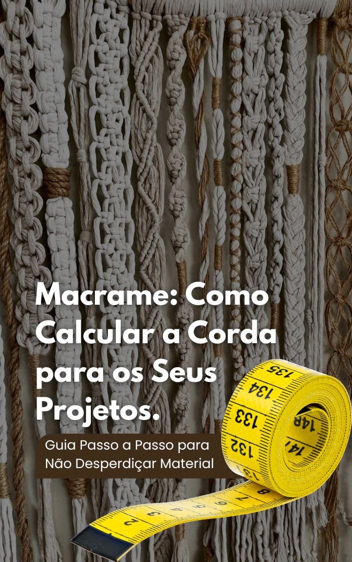 Macramé, Como Calcular a Corda para os Seus Projetos: Guia Passo a Passo para Não Desperdiçar Material baixar o livro de graça