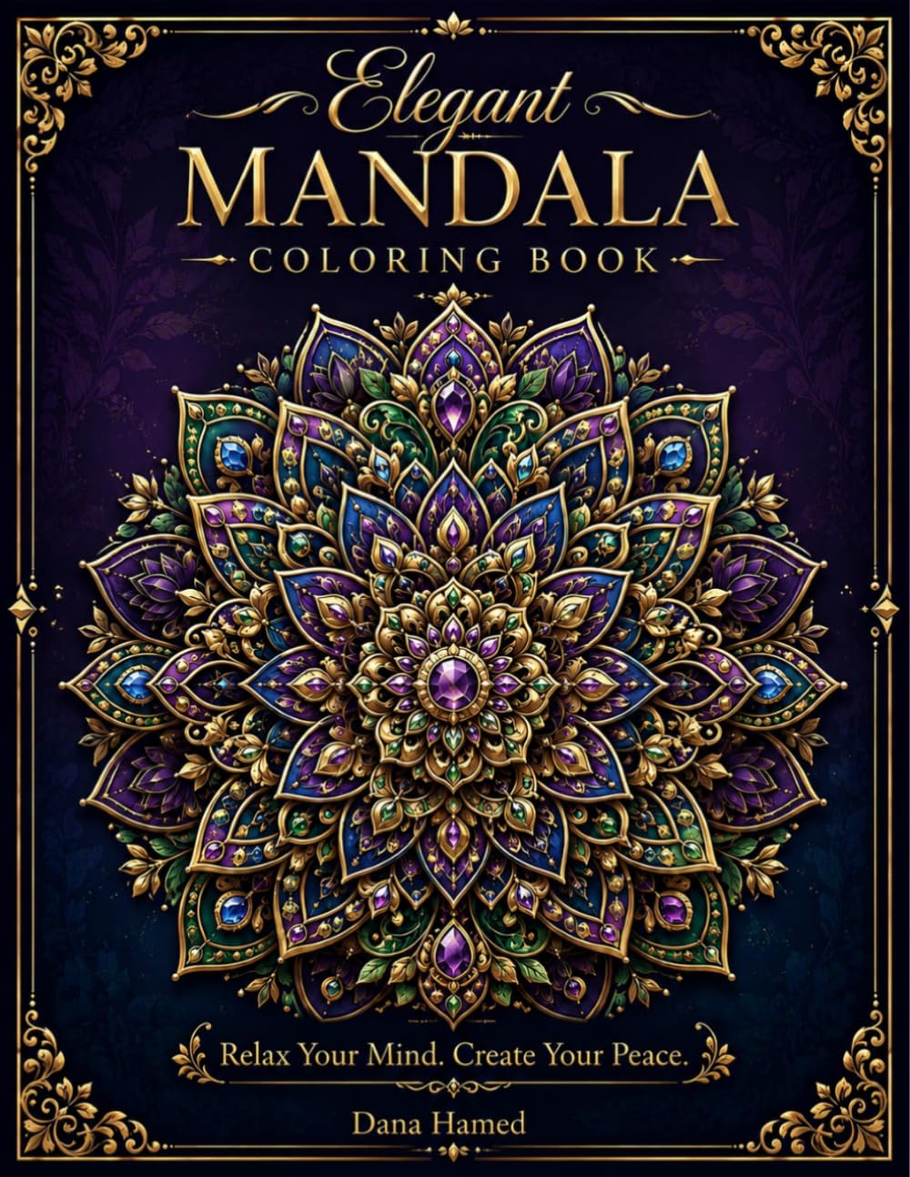 capítulo por capítulo baixar Elegant Mandala Coloring Book: Beautiful Intricate Designs for Relaxation, Creativity, and Mindfulness