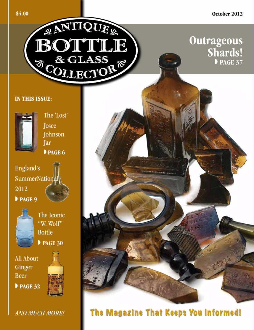 Antique Bottle & Glass Collector Magazine, October 2012 issue, digital edition (English Edition) baixar livro de graça