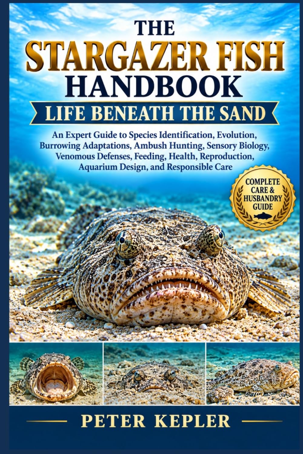 THE STARGAZER FISH HANDBOOK: LIFE BENEATH THE SAND: An Expert Guide to Species Identification, Evolution, Burrowing Adaptations, Ambush Hunting,... Aquarium Design, and Responsible Care baixar livro de graça