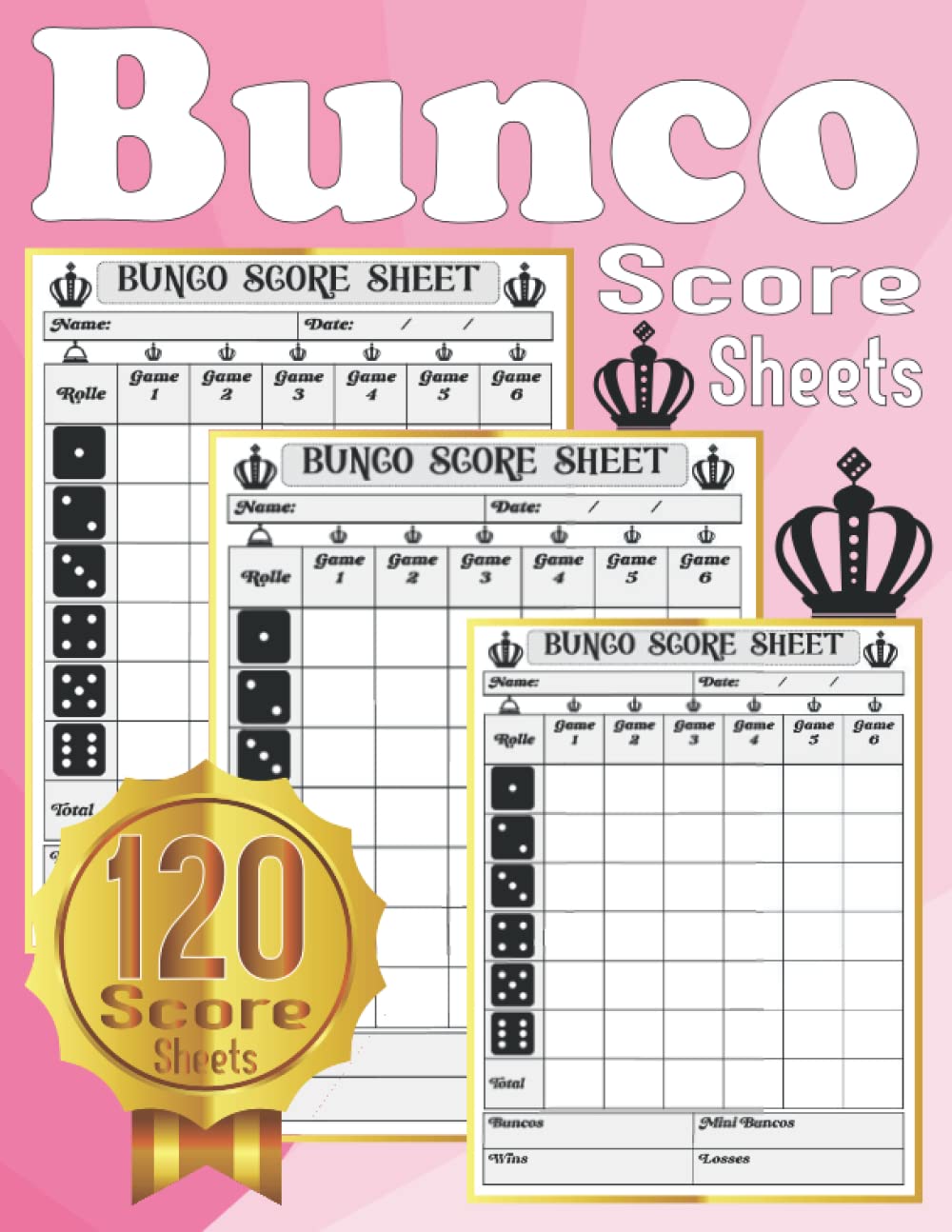 Bunco Score Sheets: Complete and Easu-To-Use 118 Bunco Score Keeping Cards for Bunco Dice Game Lovers/ Bunco Scorebook Pads for Scorekeeping with Mini Bunco Box/ Soft Pink Gradient Background baixar o livro de graça