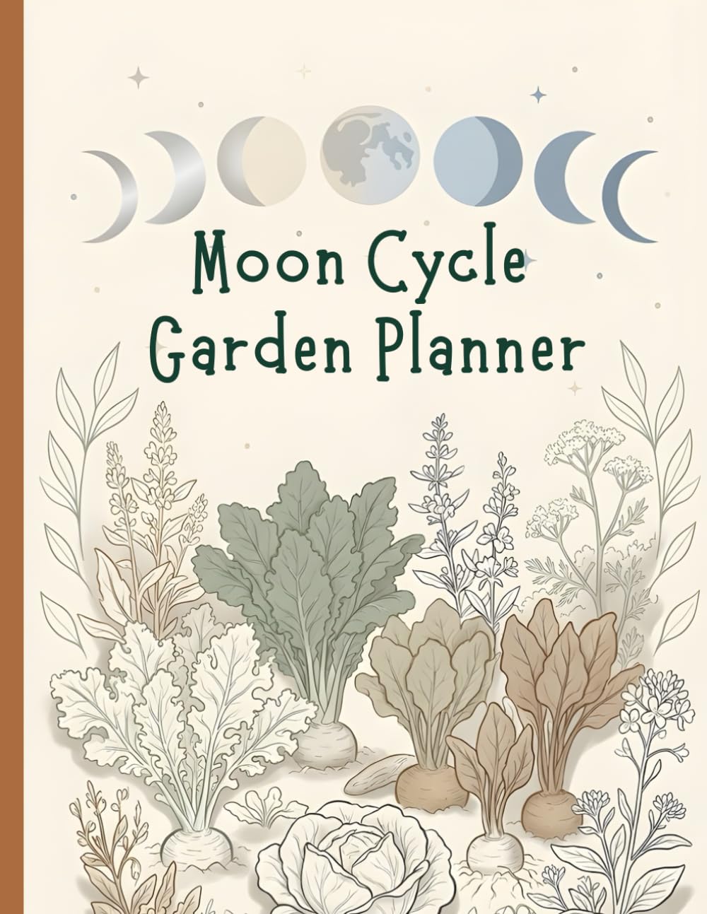 Moon Cycle Garden Planner: An Easy-to-Use Lunar Gardening Journal for Planning, Monitoring, and Reflecting on Your Garden Using Moon Phases All Year Long, Premium Large Size 8.5 x 11 Inch, 120 Pages baixar livro de graça