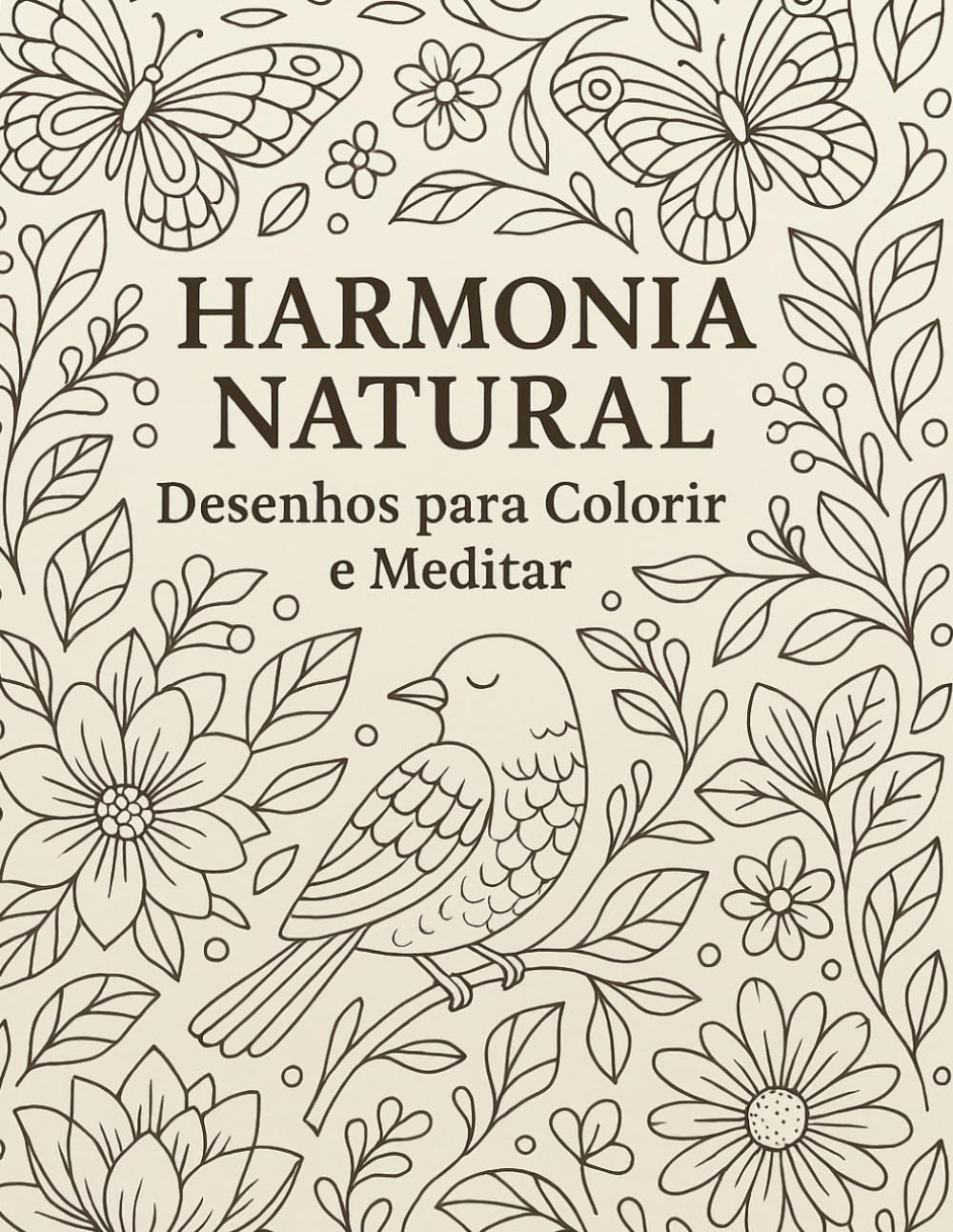 ler totalmente Harmonia Natural: Desenhos para Colorir e Meditar (Portuguese Edition)
