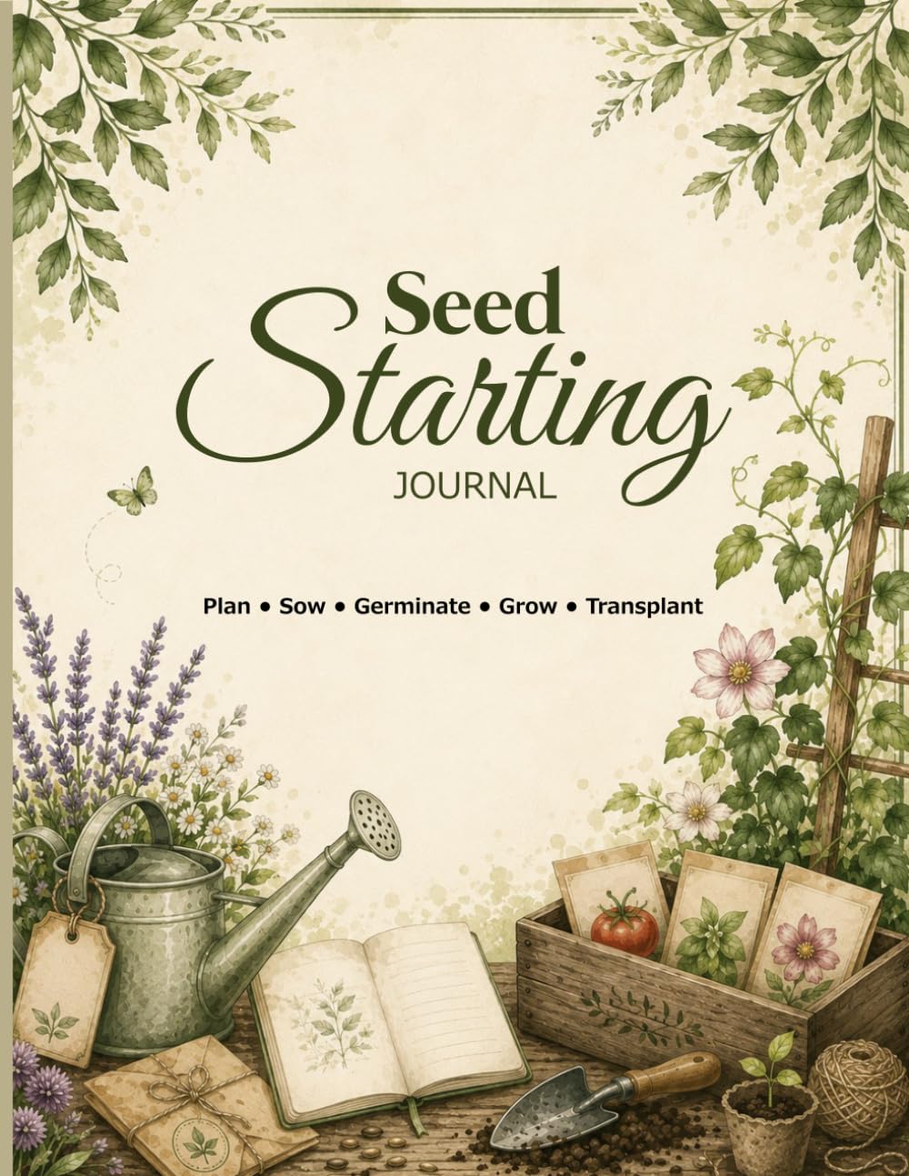 capítulo por capítulo baixar Seed Starting Journal: Plan, Sow, Germinate & Grow | A Complete Logbook to Track Planting, Germination, Transplanting, and Garden Progress