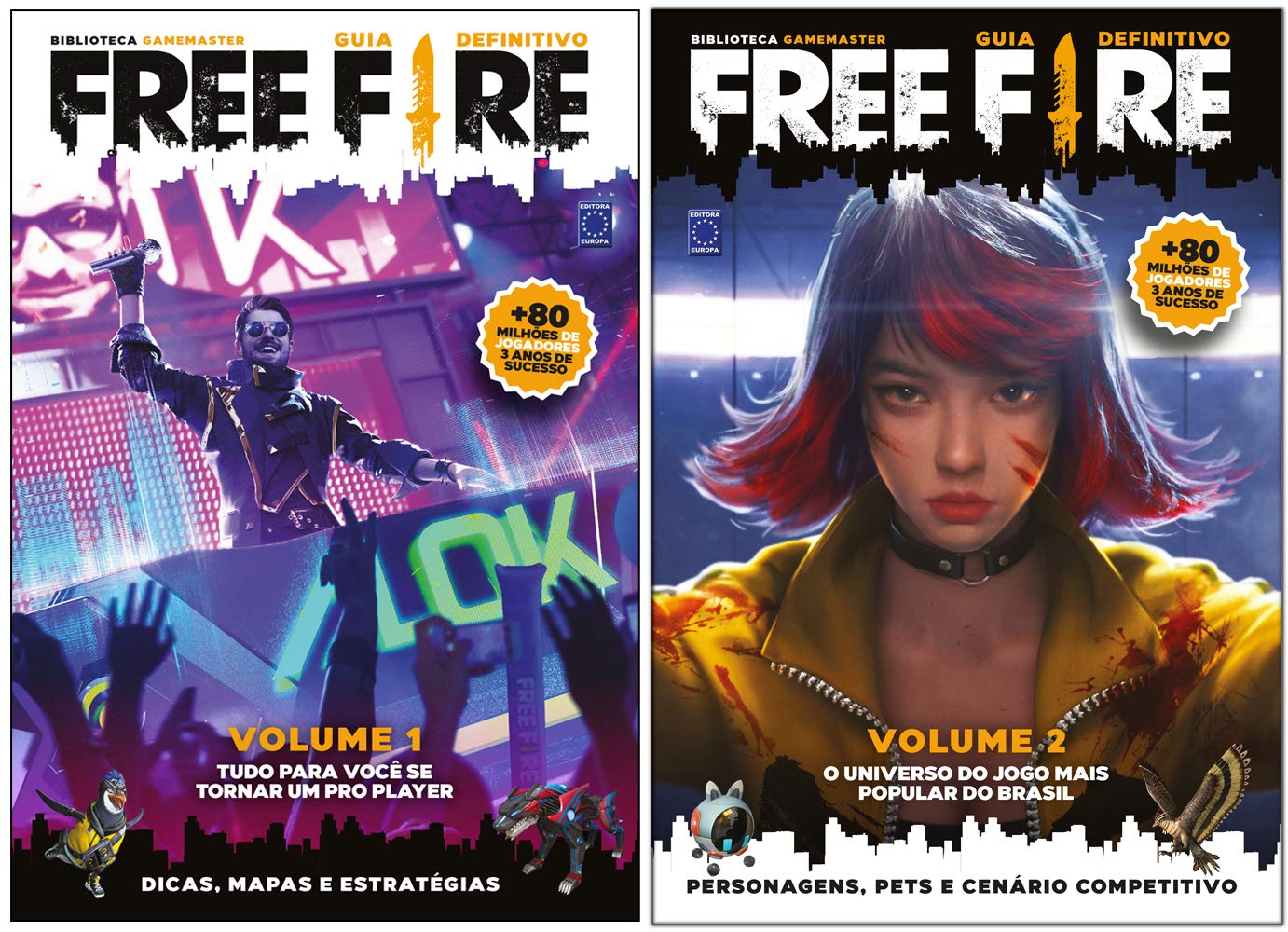 Guia Definitivo Free Fire (Coleção - 2 volumes) baixar o livro de graça