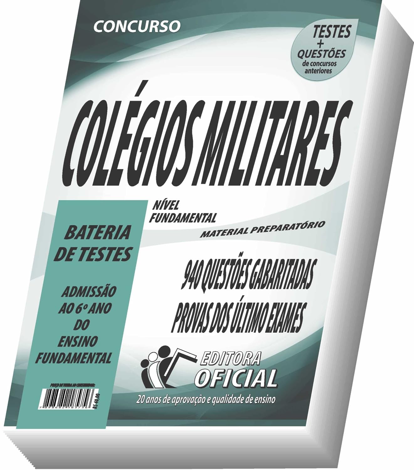 Apostila Colégio Militar - Admissão ao Ensino Fundamental - Bateria de Testes: 01 baixar o livro de graça