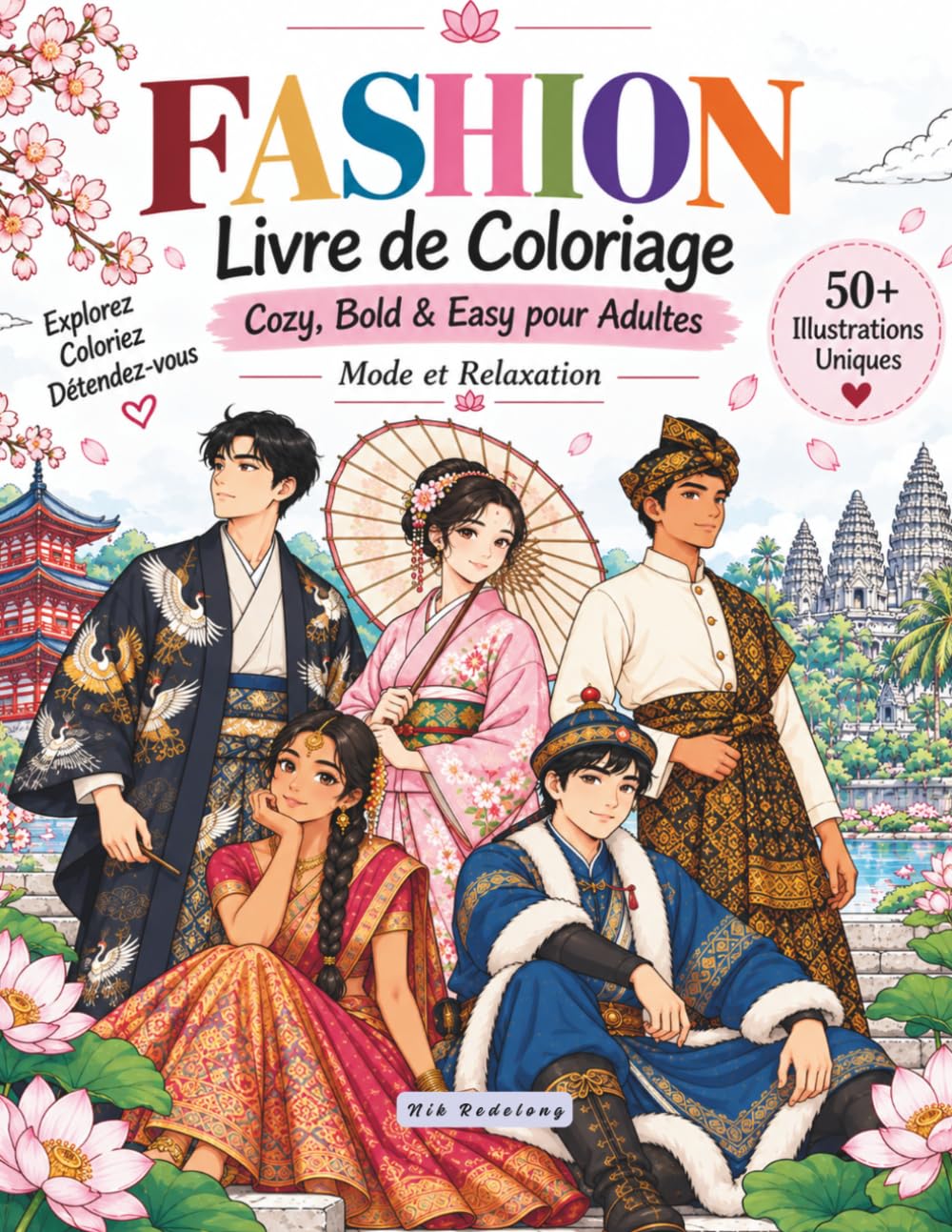 capítulo por capítulo baixar FASHION Livre de Coloriage: Cozy, Bold & Easy pour Adultes – Mode et Relaxation (French Edition)