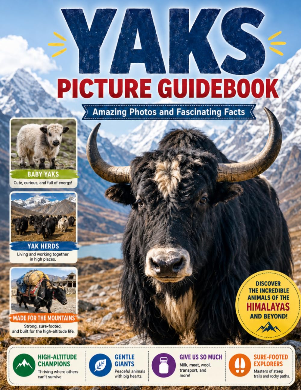capítulo por capítulo baixar Yaks Picture Guidebook: Yaks Facts Book for Adults | Yaks Coffee Table Book (All About Yaks)