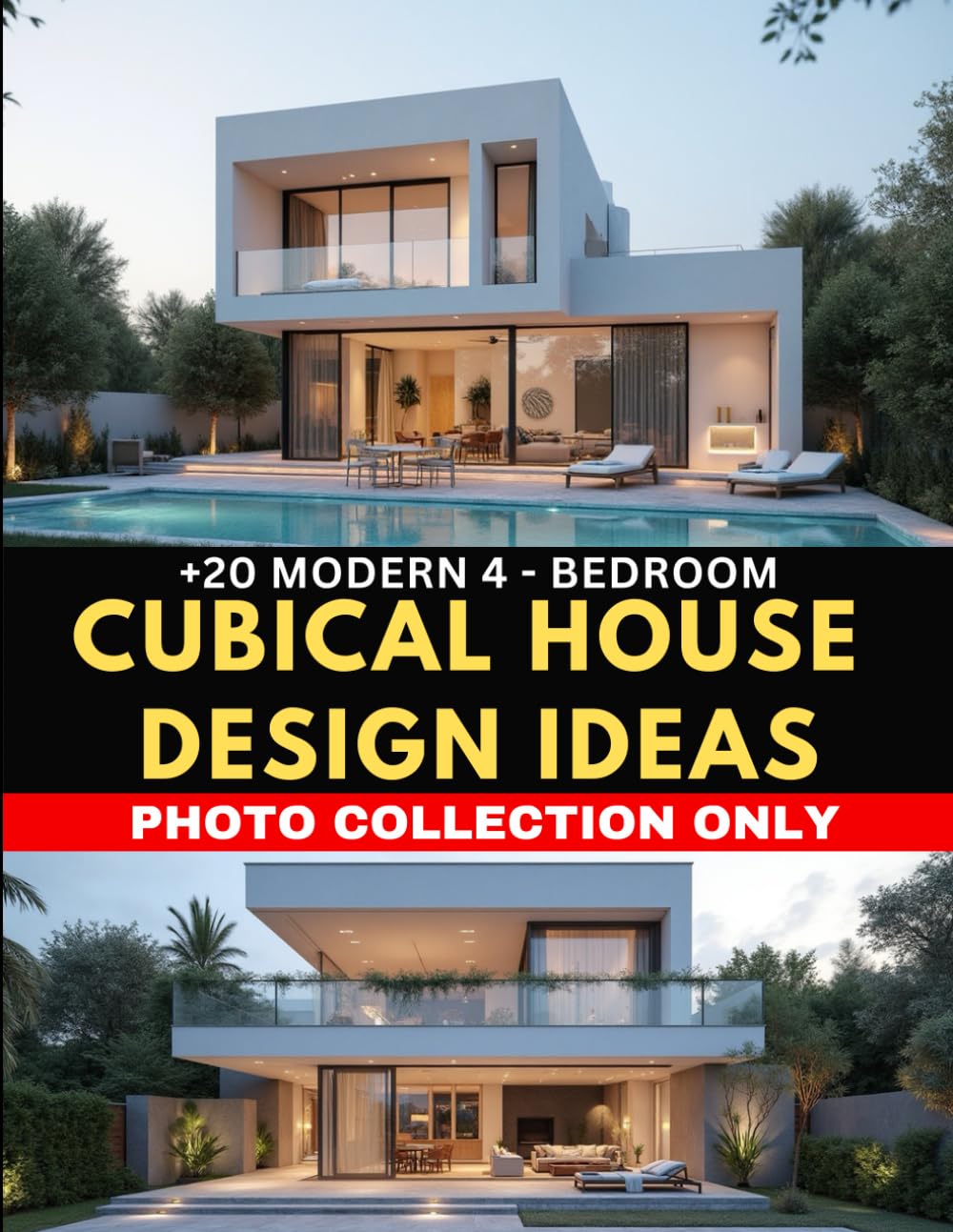+20 Modern 4 - Bedroom Cubical House Design Ideas: Photo Collection Only baixar livro de graça