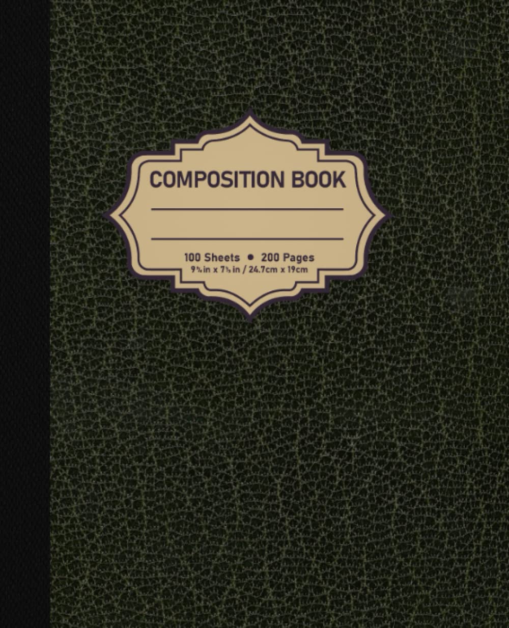 capítulo por capítulo baixar Vintage Antique Composition Notebook: College-Ruled Book, 200 Pages For Students, Large Size 7.5 x 9.25, Aesthetic Journal For School, College, Office, Work, Projects