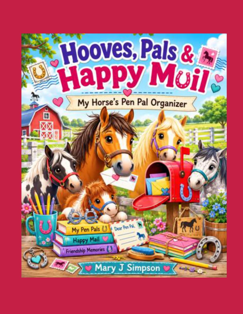 Hooves, Pals & Happy Mail: My Horse’s Pen Pal Organizer baixar livro de graça