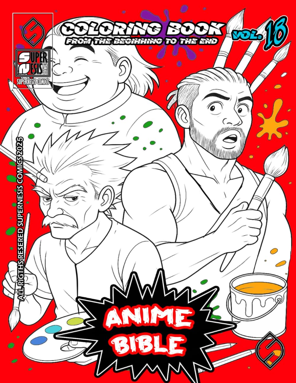 capítulo por capítulo baixar Anime Bible coloring book 18 (Spanish Edition)