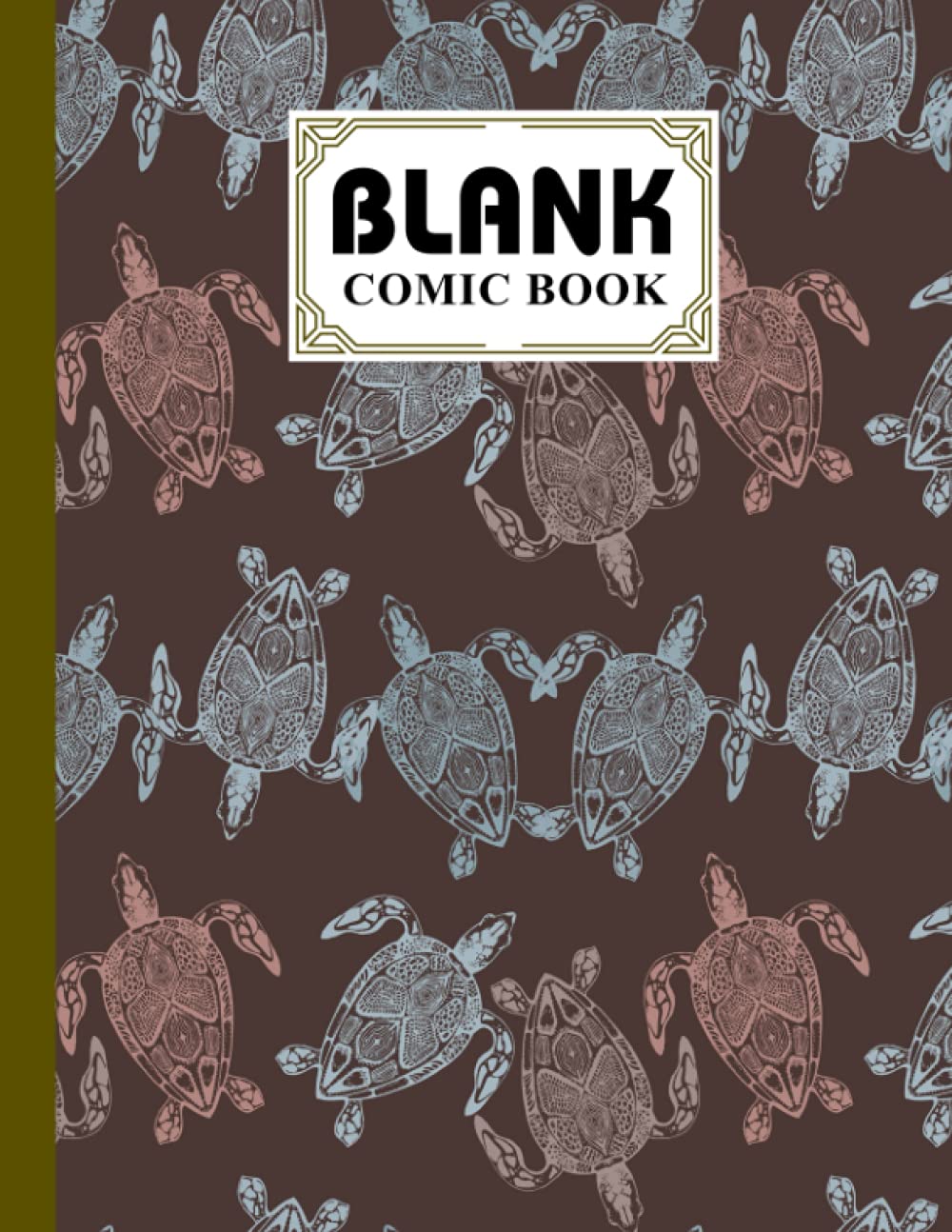 Blank Comic Book: Turtles Cover, Draw Your Own Comics - 120 Pages of Fun and Unique Templates - A Large 8.5" x 11" Notebook by Nikolai Gebhardt baixar livro de graça