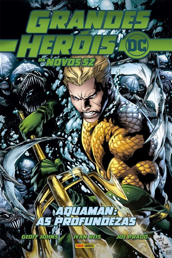 Grandes heróis dc: os novos 52 vol. 5 - aquaman: as profundezas