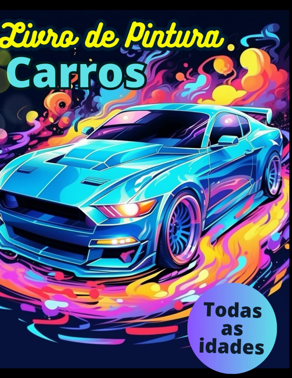 ler totalmente O livro de pintura: Carros (Portuguese Edition)