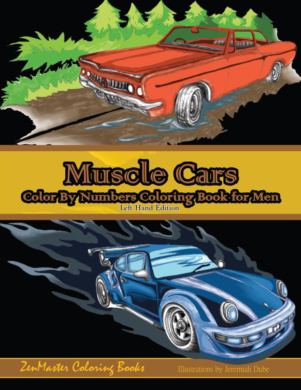 capítulo por capítulo baixar Left Handed Color By Numbers Coloring Book for Men: Muscle Cars: A Muscle Cars Coloring Book Designed for Lefties for Stress Relief and Relaxation (Left Handed Coloring Books)