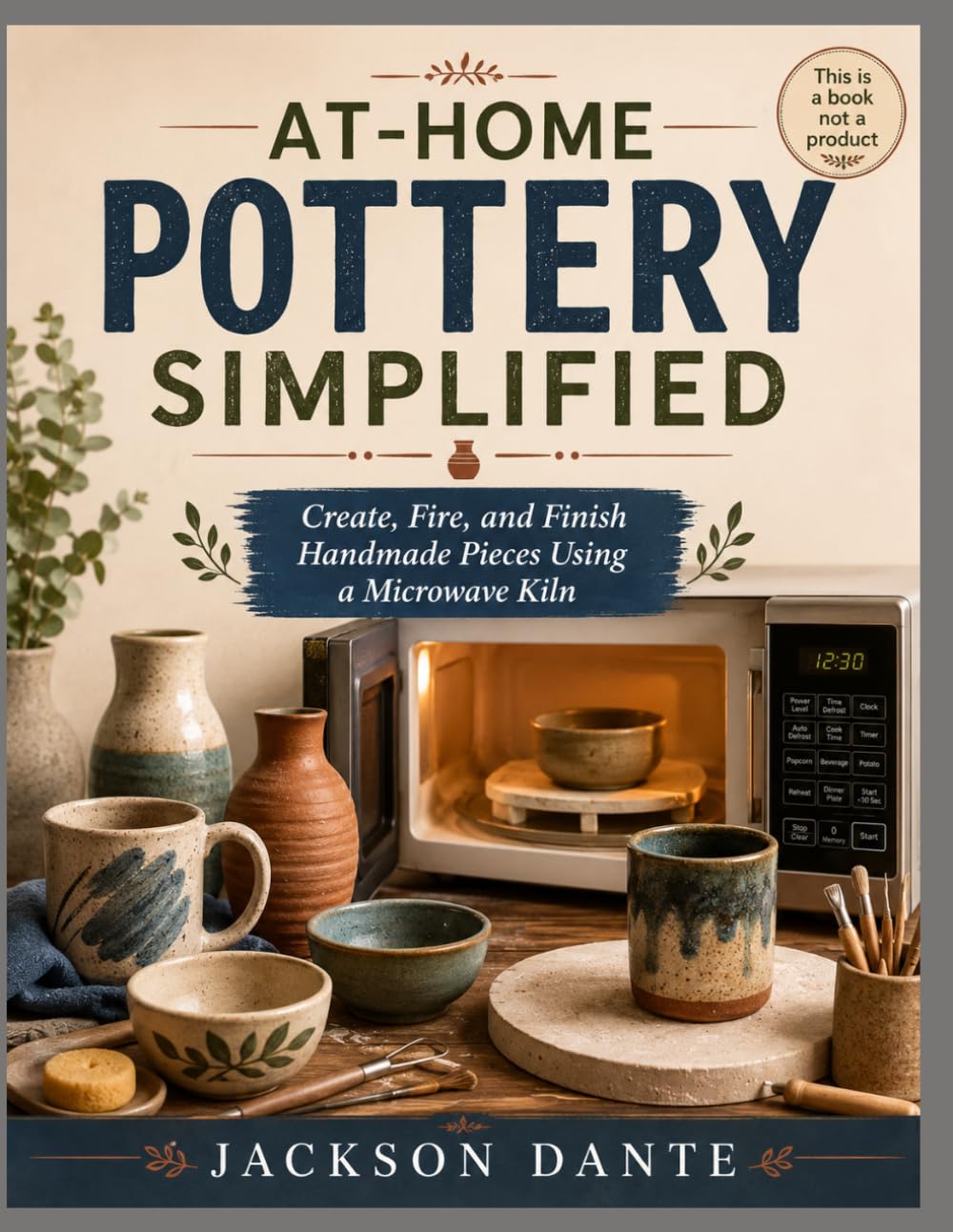 capítulo por capítulo baixar AT-HOME POTTERY SIMPLIFIED: Create, Fire, and Finish Handmade Pieces Using a Microwave Kiln