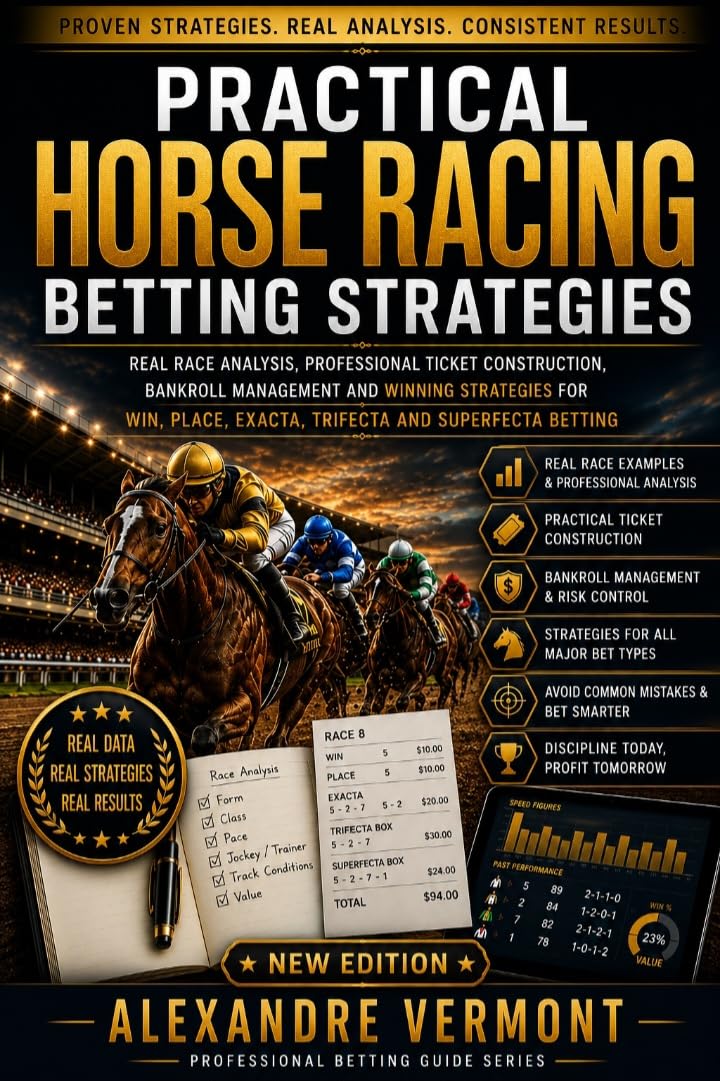 ler totalmente Practical Horse Racing Betting Strategie: Master Professional Race Analysis, Build Winning Betting Tickets, Manage Your Bankroll, Identify Value Bets,... Horse Racing Bettor (English Edition)