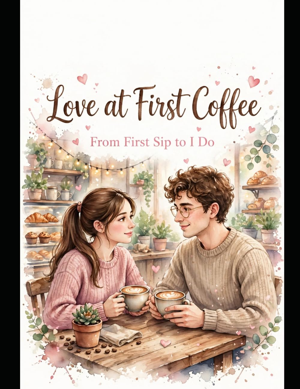 Coffee Love - From First Sip to I Do: A Romantic Coloring Book with 21 Cozy Coffee Shop, Engagement and Wedding Designs baixar o livro de graça