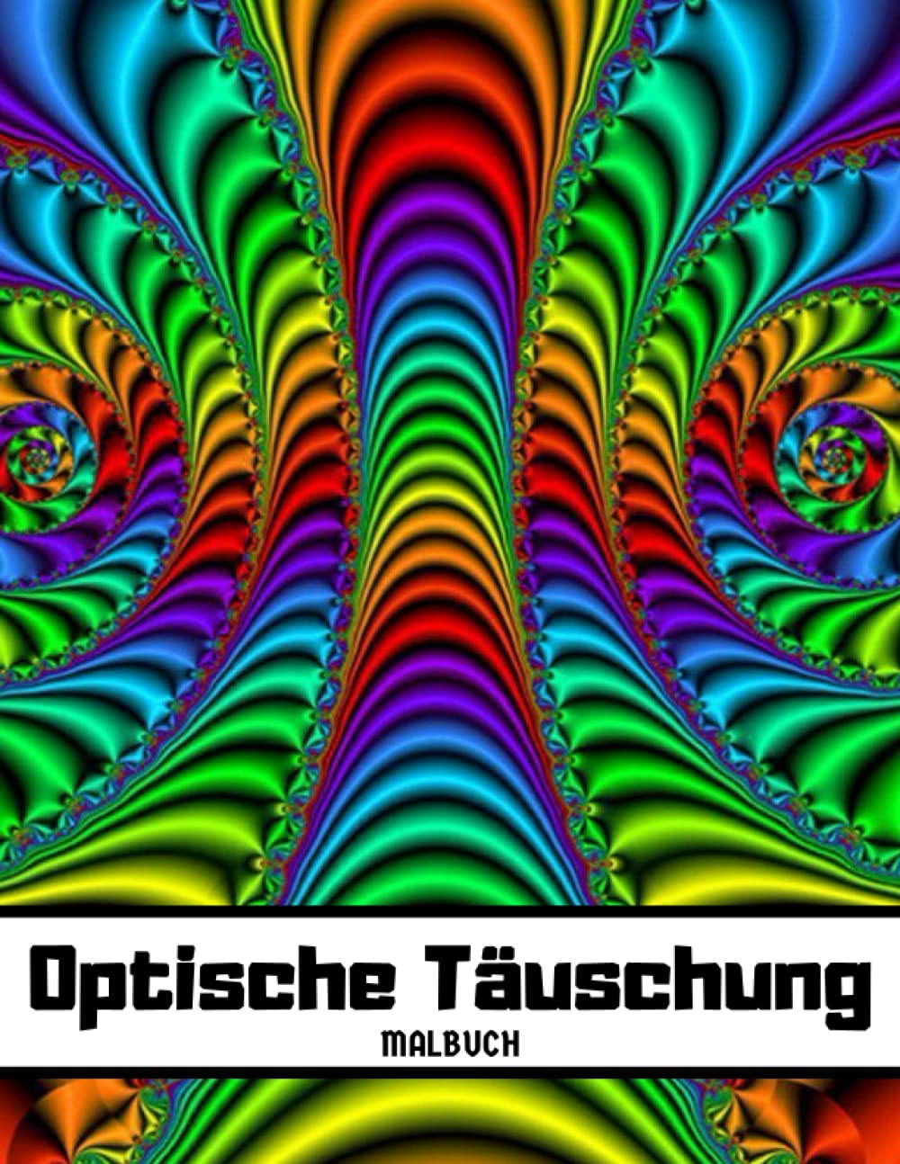 capítulo por capítulo baixar Optische Täuschung Malbuch: Erstaunliche visuelle Illusionen der Kunst: Abstrakte, geometrische und 3D-Muster (German Edition)
