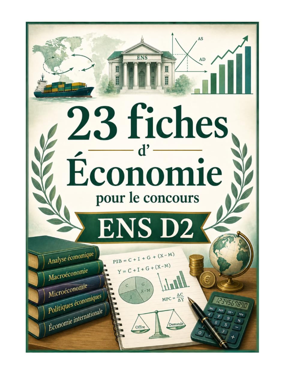 23 fiches d'économie pour le concours ENS D2 (French Edition) baixar o livro de graça