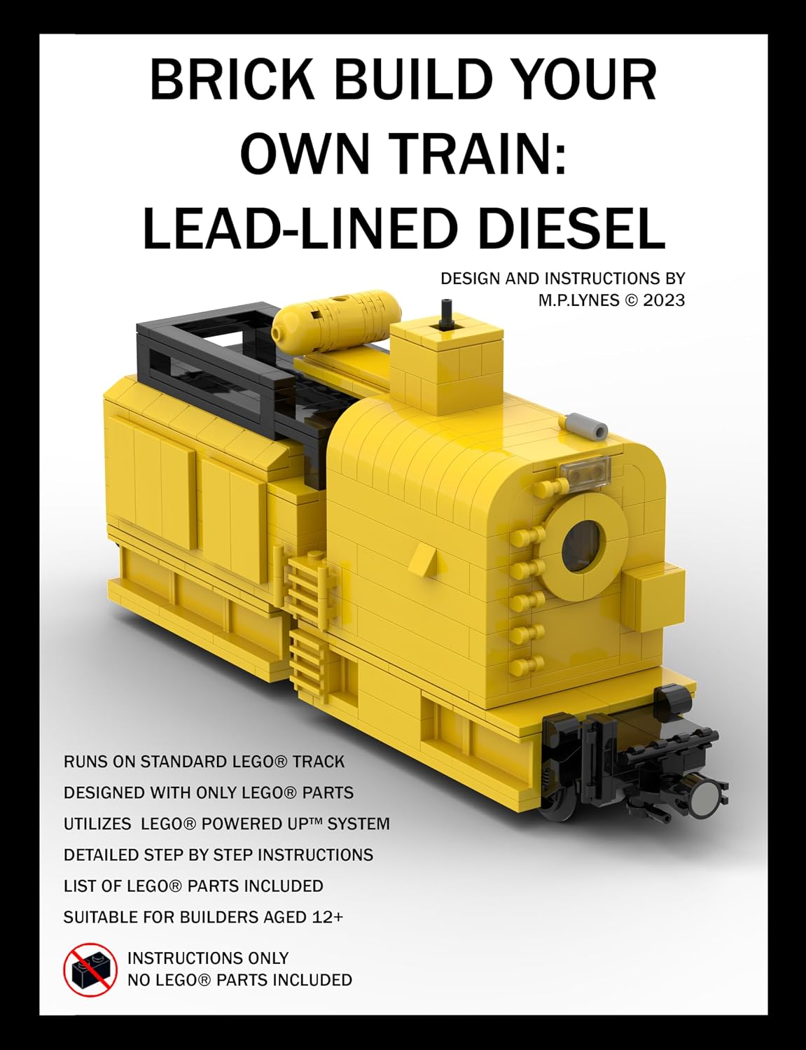 BRICK BUILD YOUR OWN TRAIN: LEAD-LINED DIESEL (English Edition) baixar livro de graça