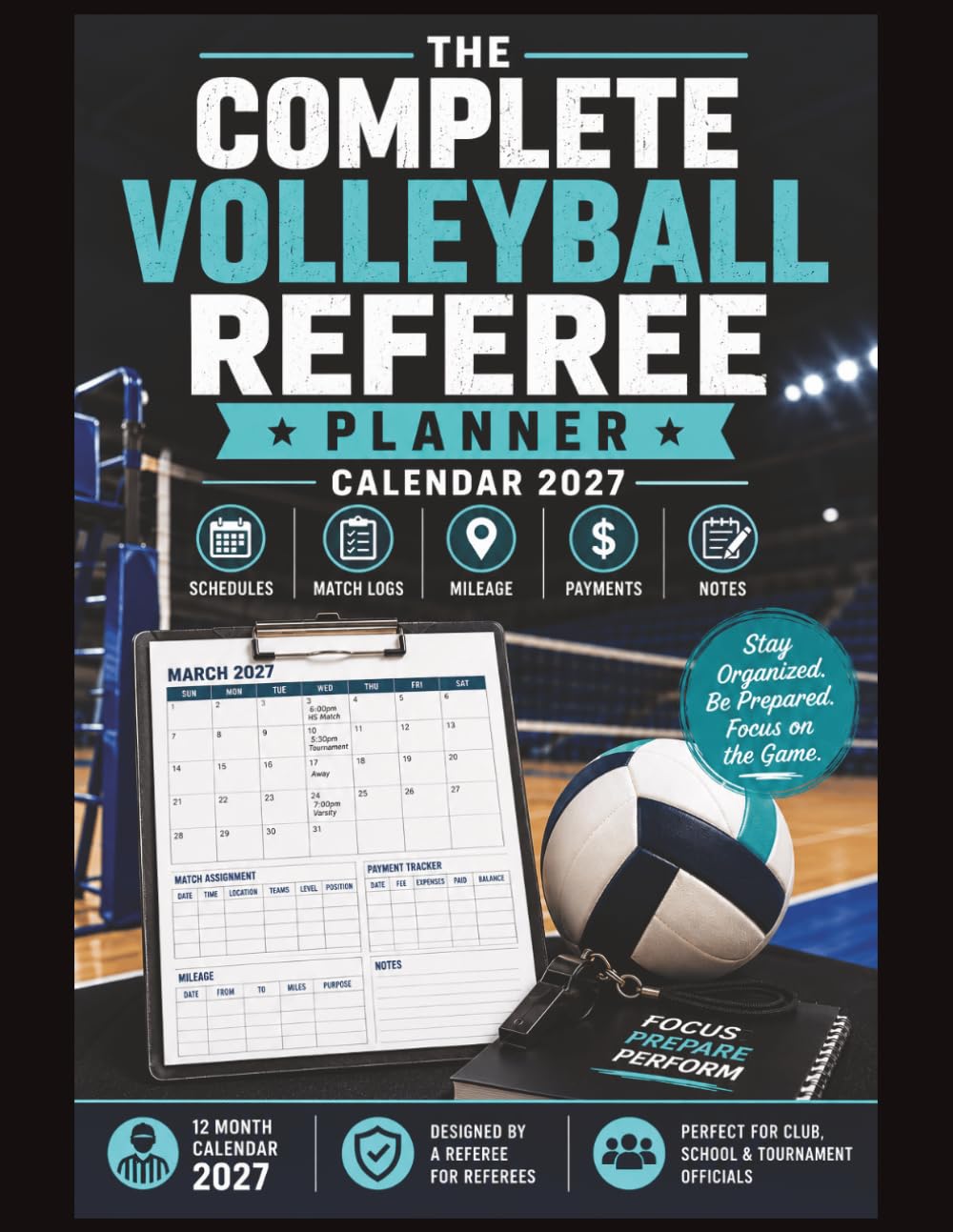 The Complete Volleyball Referee Planner: Calendar 2027 baixar livro de graça