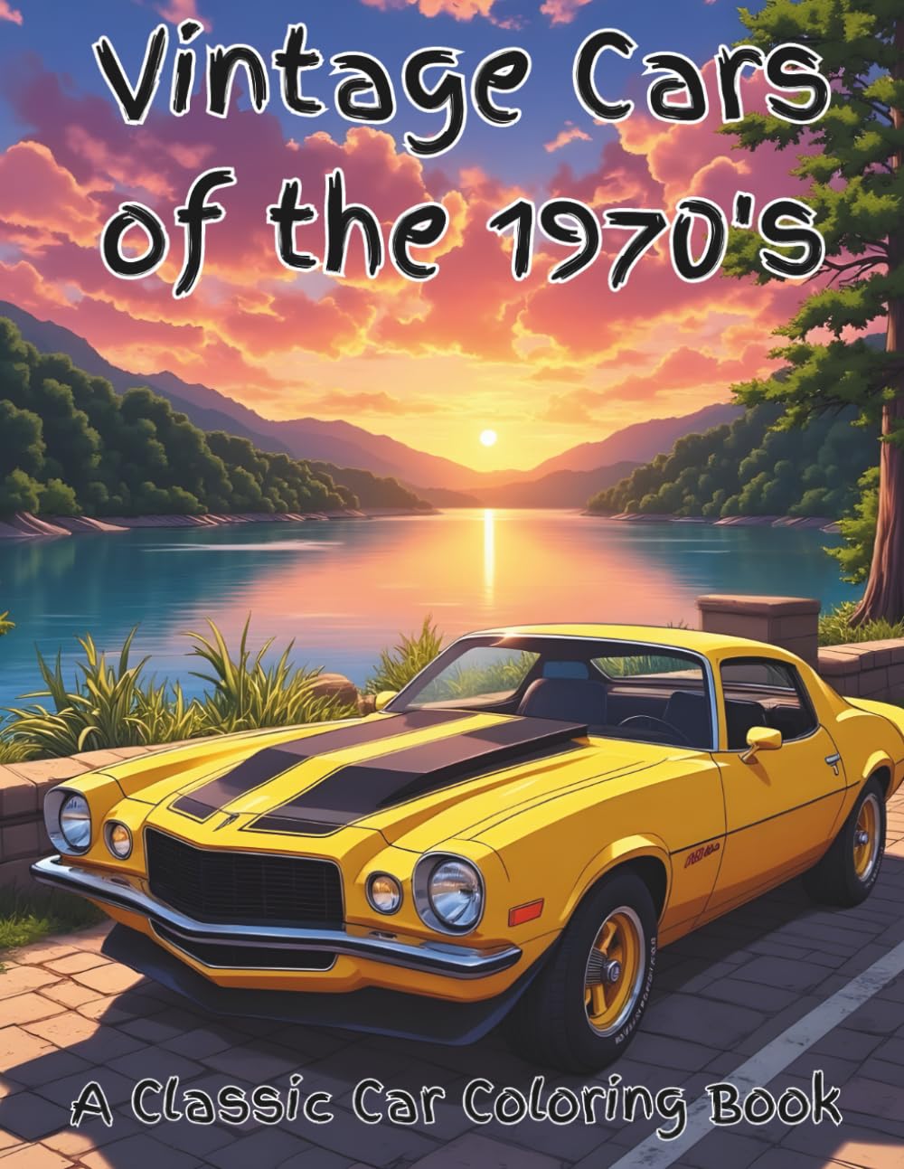 Vintage Cars of the 1970’s: Color legendary 1970s vintage cars—muscle cars, cruisers, and classics—in this nostalgic, relaxing coloring book for... ages. (The Vintage Cars Coloring Book Series) baixar o livro de graça