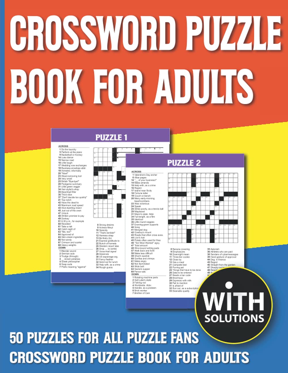 capítulo por capítulo baixar Crossword Puzzle Book For Adults: Puzzles Activity Games for Seniors with Solution