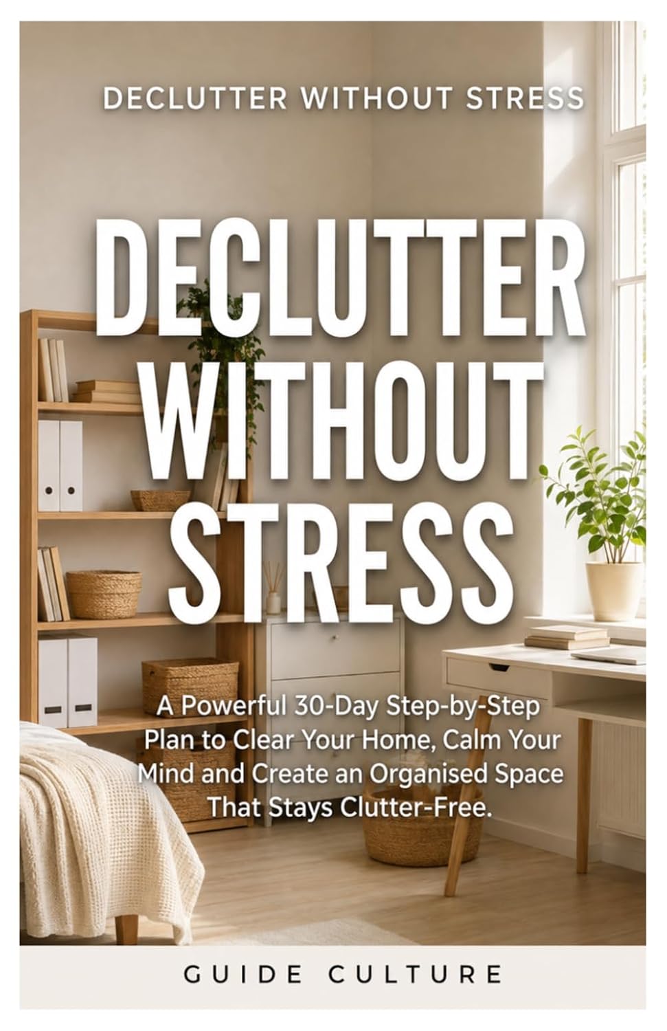 ler totalmente DECLUTTER WITHOUT STRESS: A Powerful 30-Day Step-by-Step Plan to Clear Your Home, Calm Your Mind and Create an Organised Space That Stays Clutter-Free