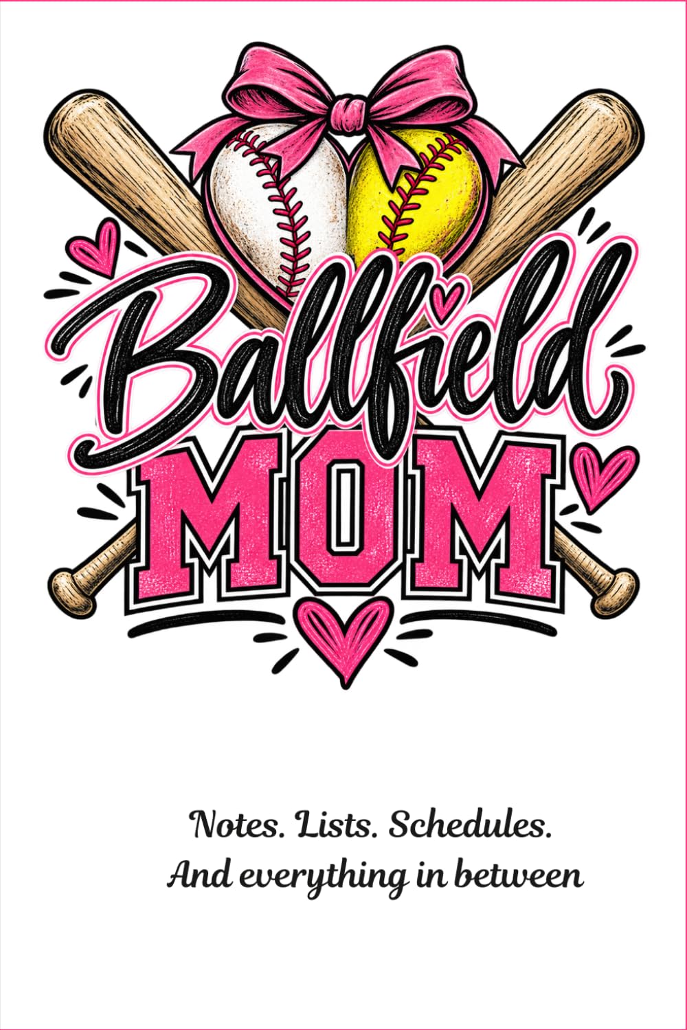 capítulo por capítulo baixar Ballfield Mom: A Baseball & Softball Mom Journal for Notes, Lists & Game Day Chaos: 119 Lined Pages | 6x9 Notebook for Team Moms, Coaches' Wives & Sports Families