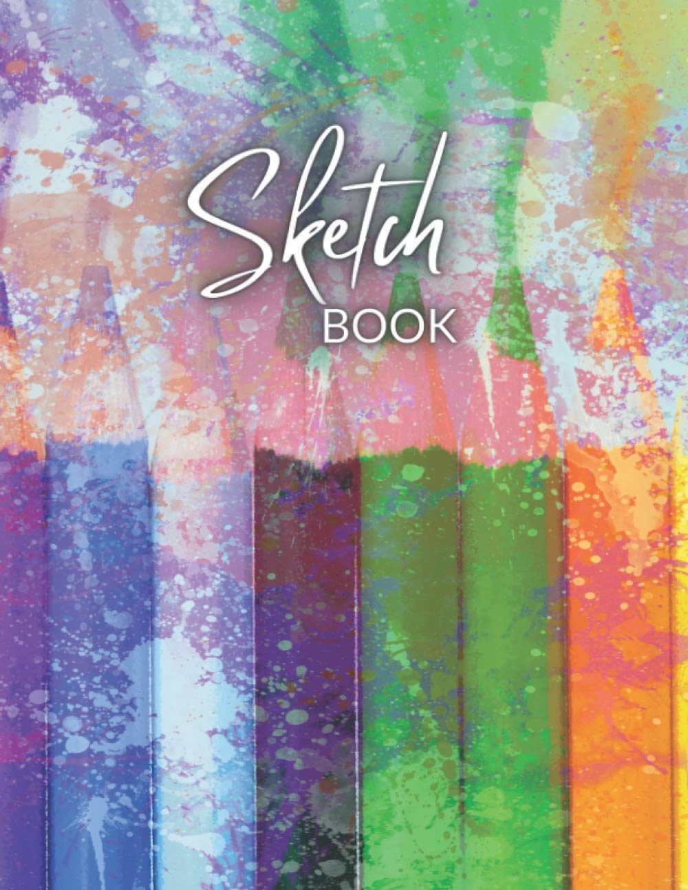 ler totalmente Sketchbook Colorful Cover: Notebook For Drawing Writing Sketching Doodling | 8.5x11 | 120 Pages Blank Unlined Sketchbook (Premium Abstract Cover... Sketchbook For Kids, Teens And Adults