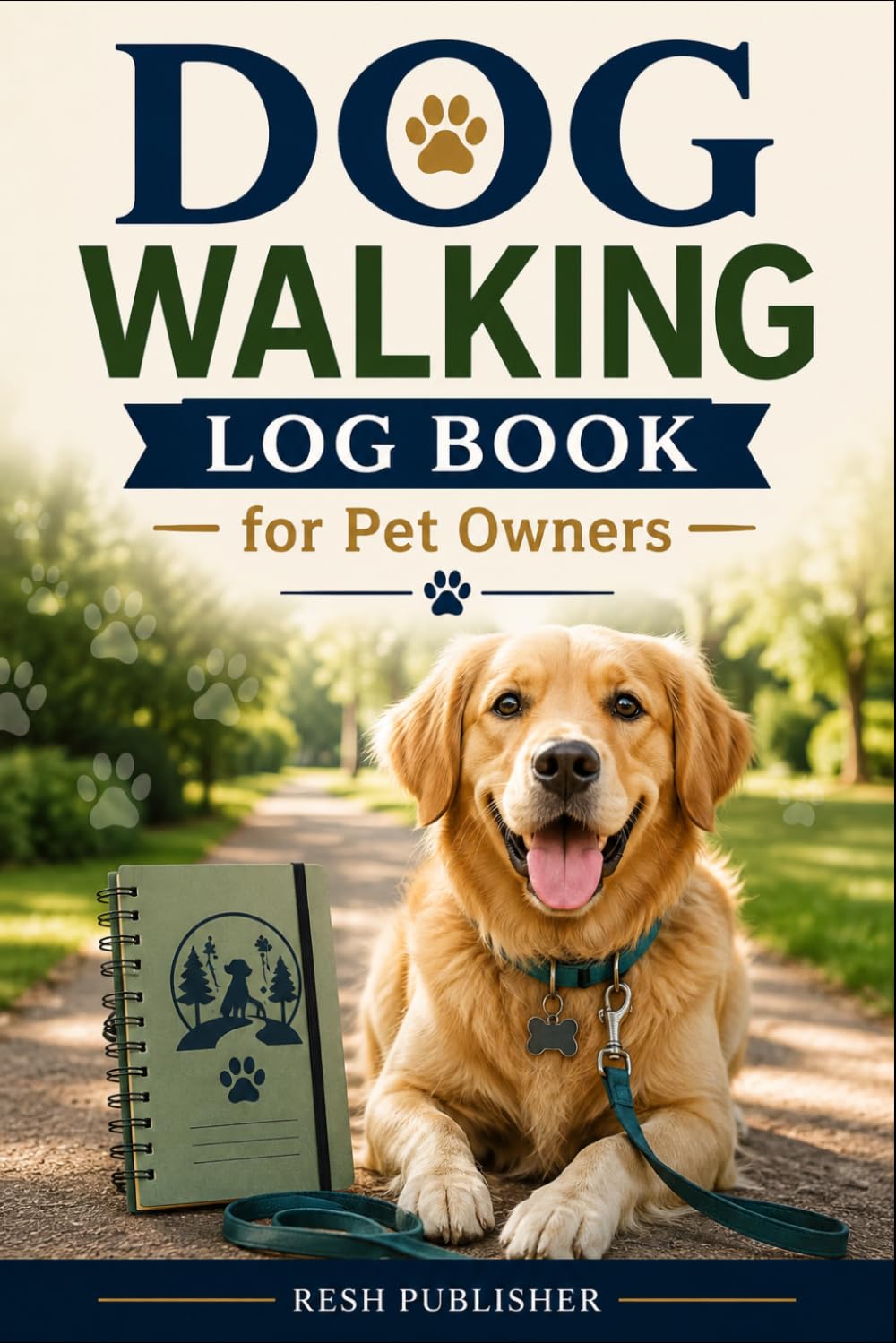 Dog Walking Log Book for Pet Owners, Daily Dog Walk Tracker and Exercise Journal to Record Routes, Distance, Duration, Weather, Behavior, Notes and Walking Habits baixar livro de graça