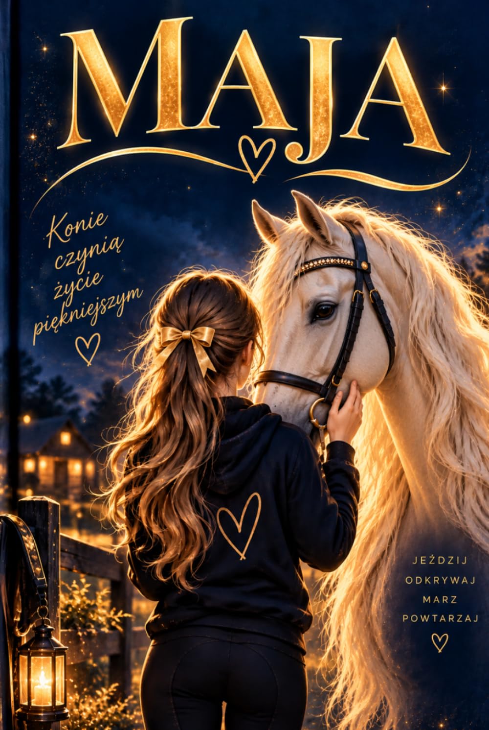 MAJA: Zeszyt w linie dla miłośniczek koni – konie, marzenia i piękne chwile (Polish Edition) baixar livro de graça